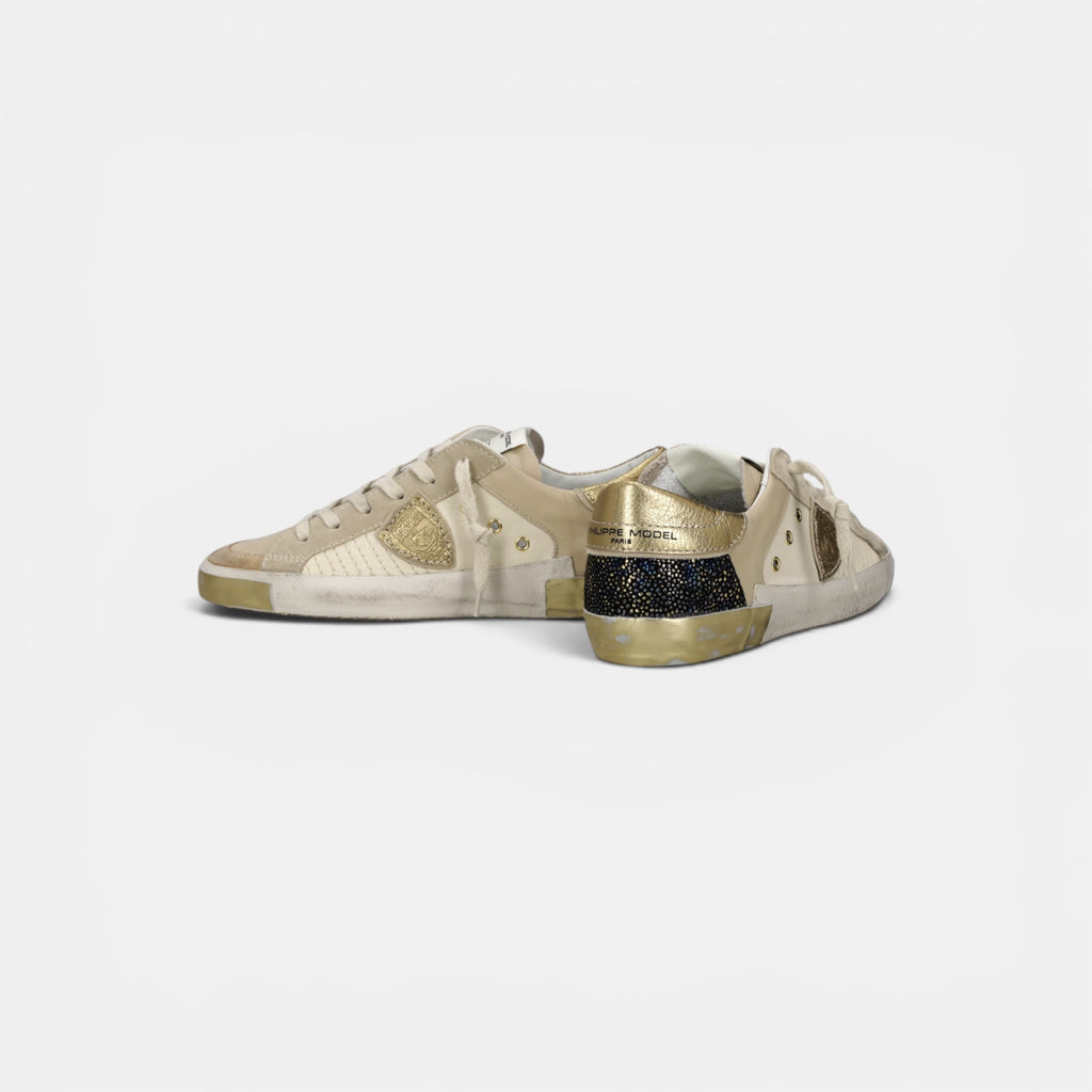Baskets Prsx, Sable et Or
