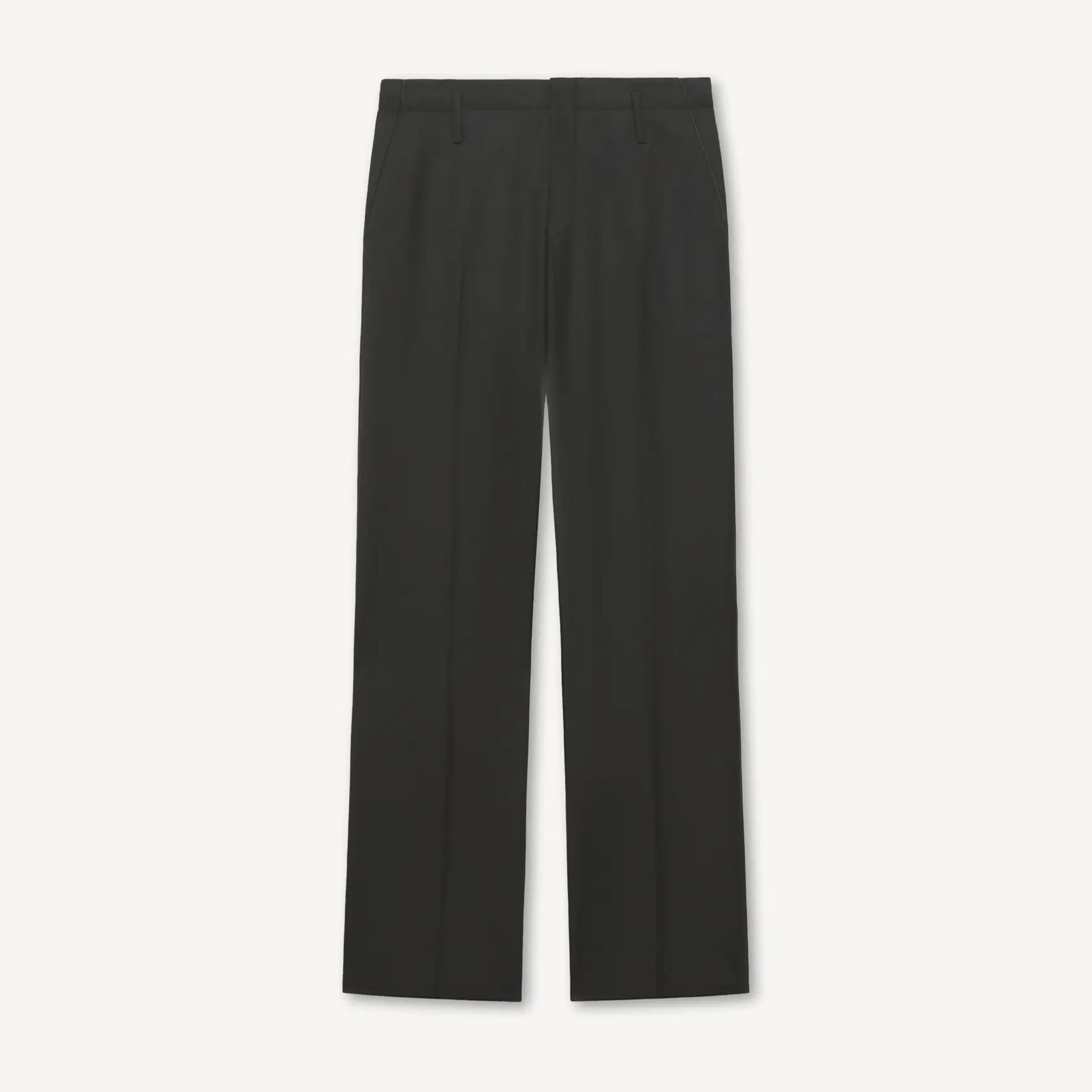 Pantalon droit en laine vierge