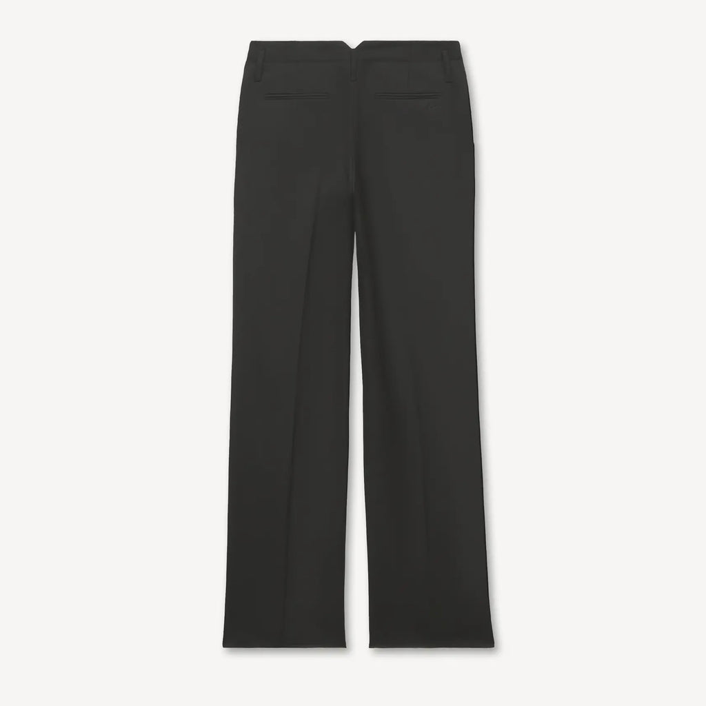 Pantalon droit en laine vierge