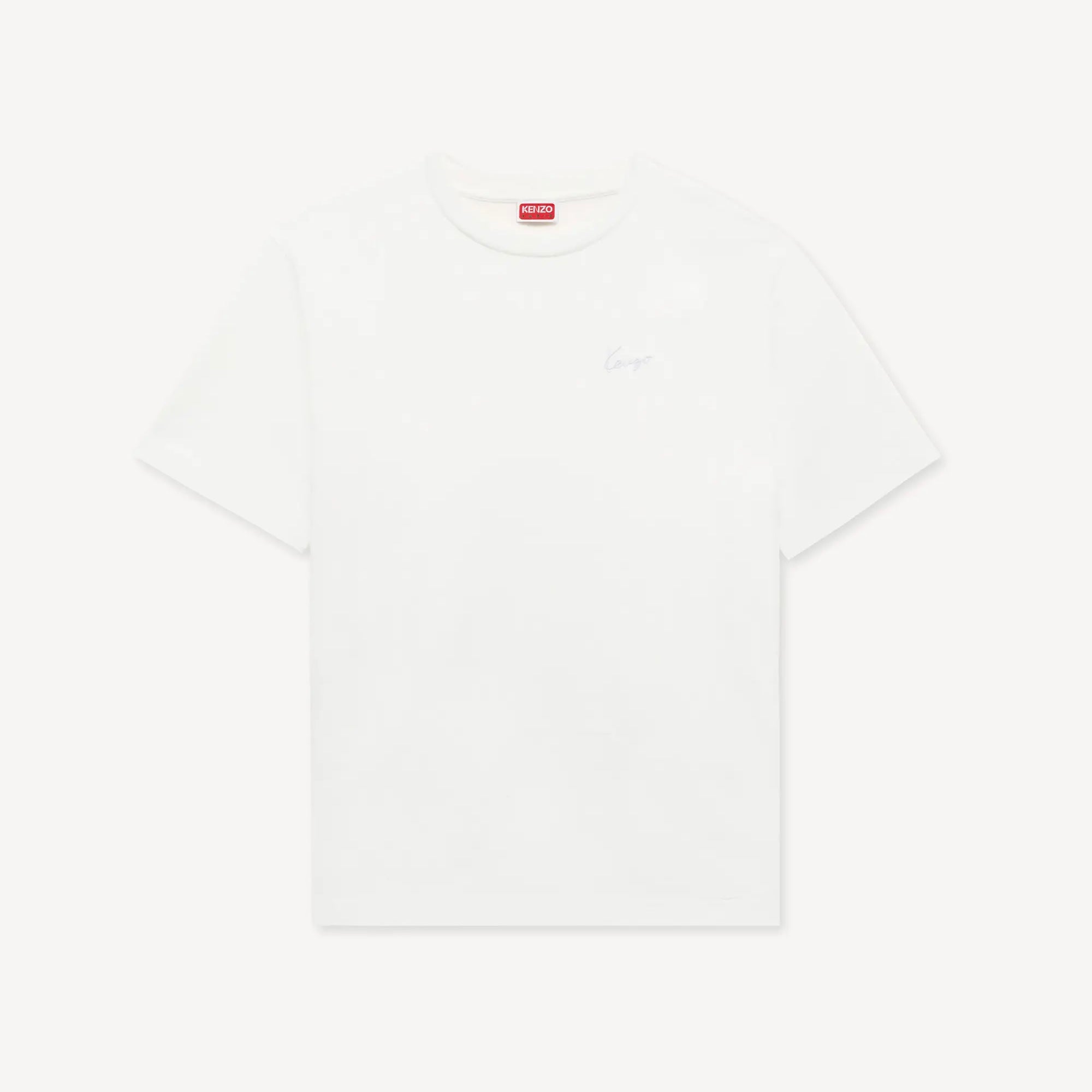 Tee shirt brodé blanc