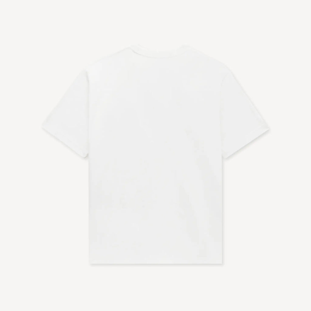 Tee shirt brodé blanc