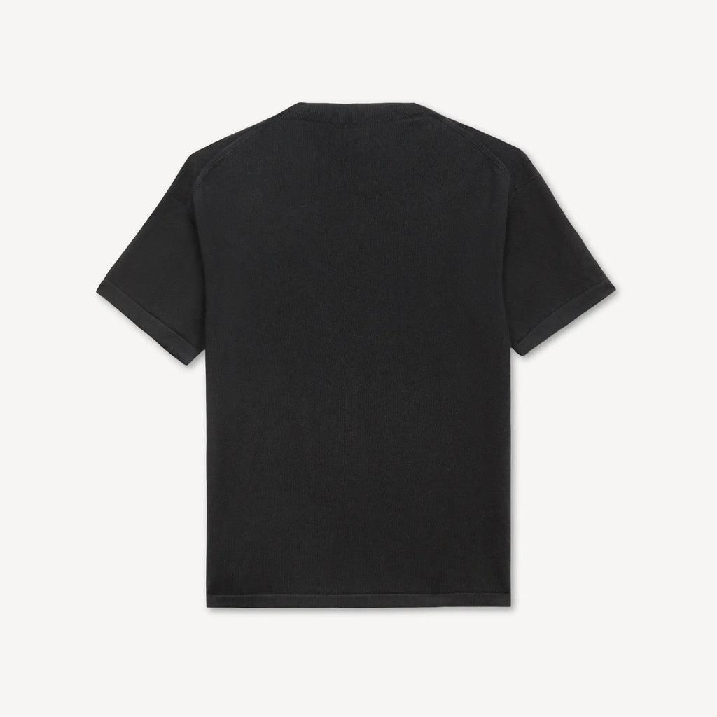Tee shirt brodé noir