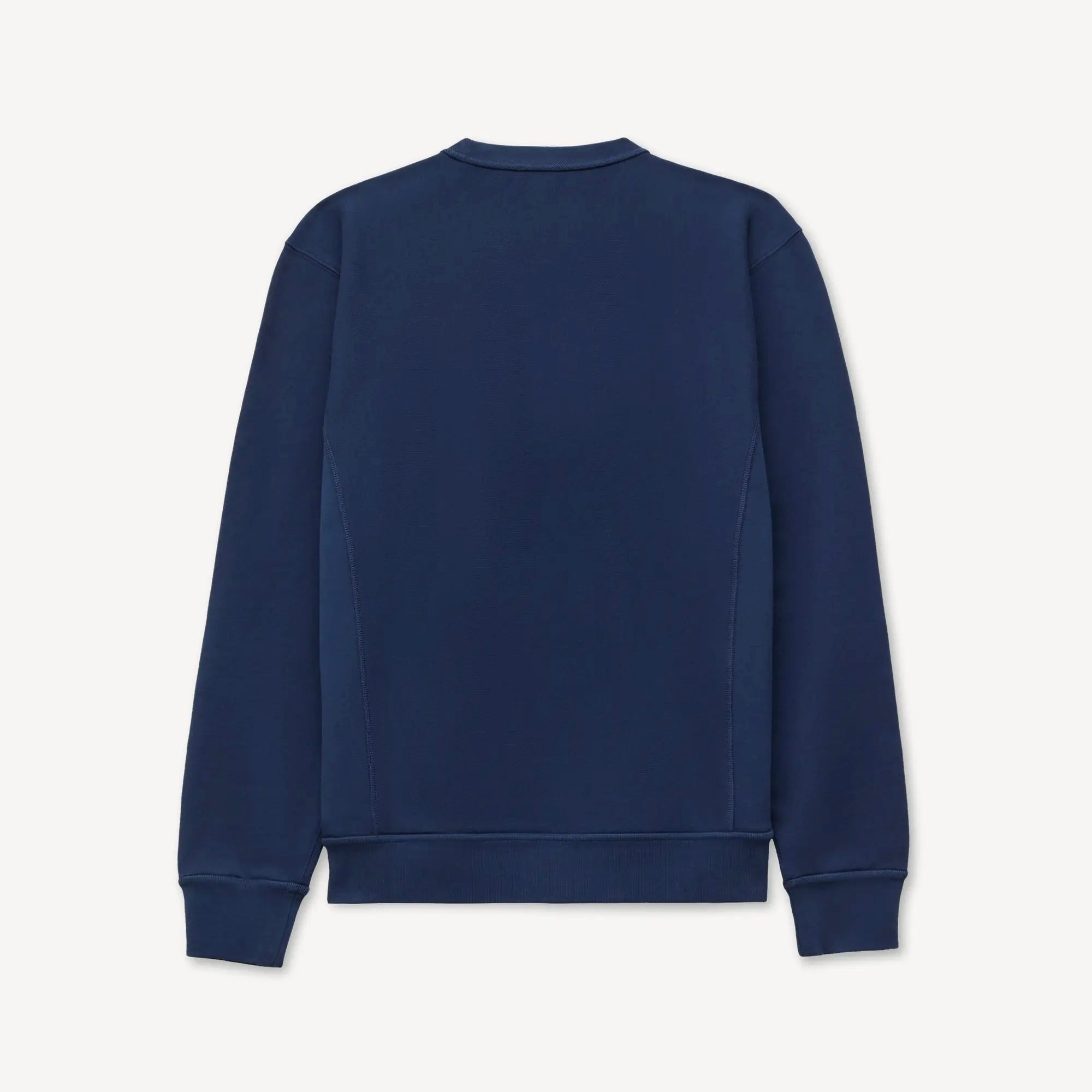 Sweat-shirt bleu brodé ‘Tulip’ en coton