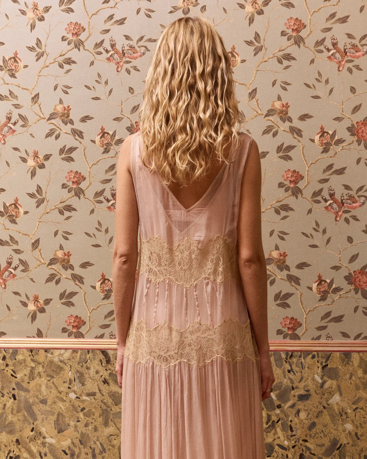 Robe Domenica rose