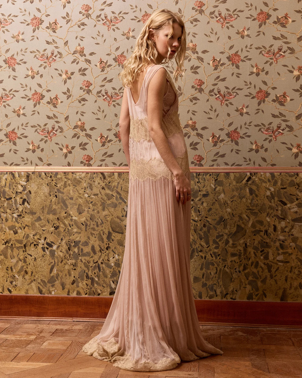 Robe Domenica rose