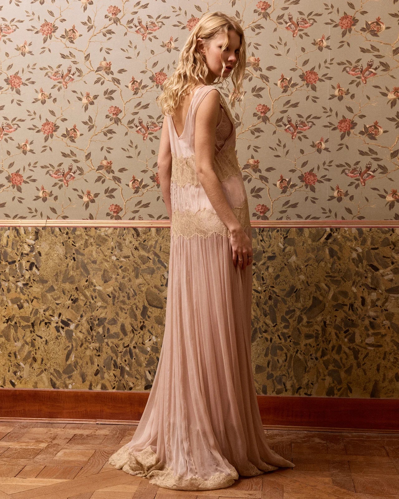 Robe Domenica rose
