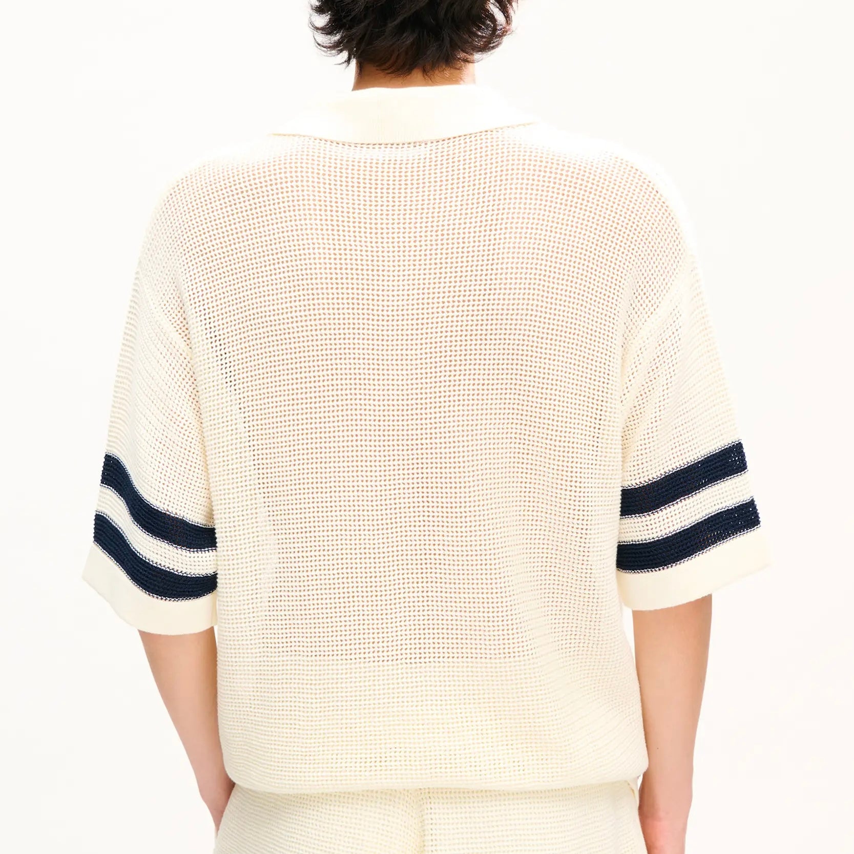 Polo en crochet unisexe