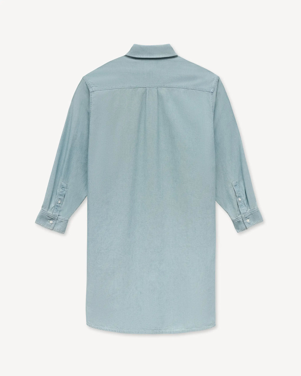 Robe chemise oversize « Kenzo Sounds » en chambray délavé
