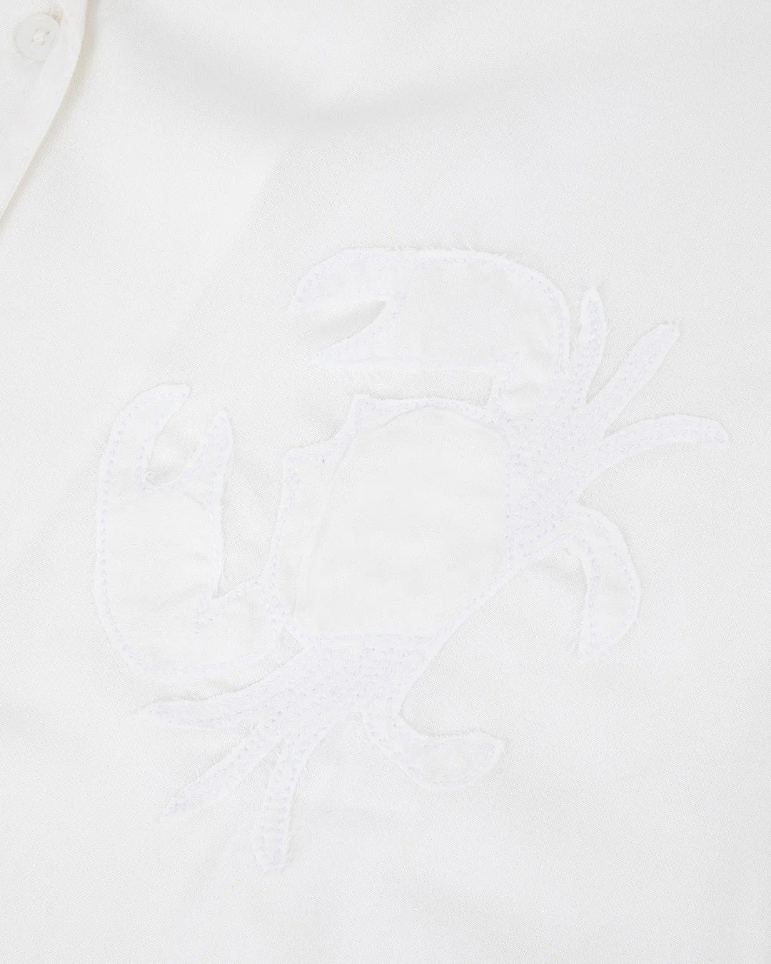 Chemisette morney « crabes » en viscose
