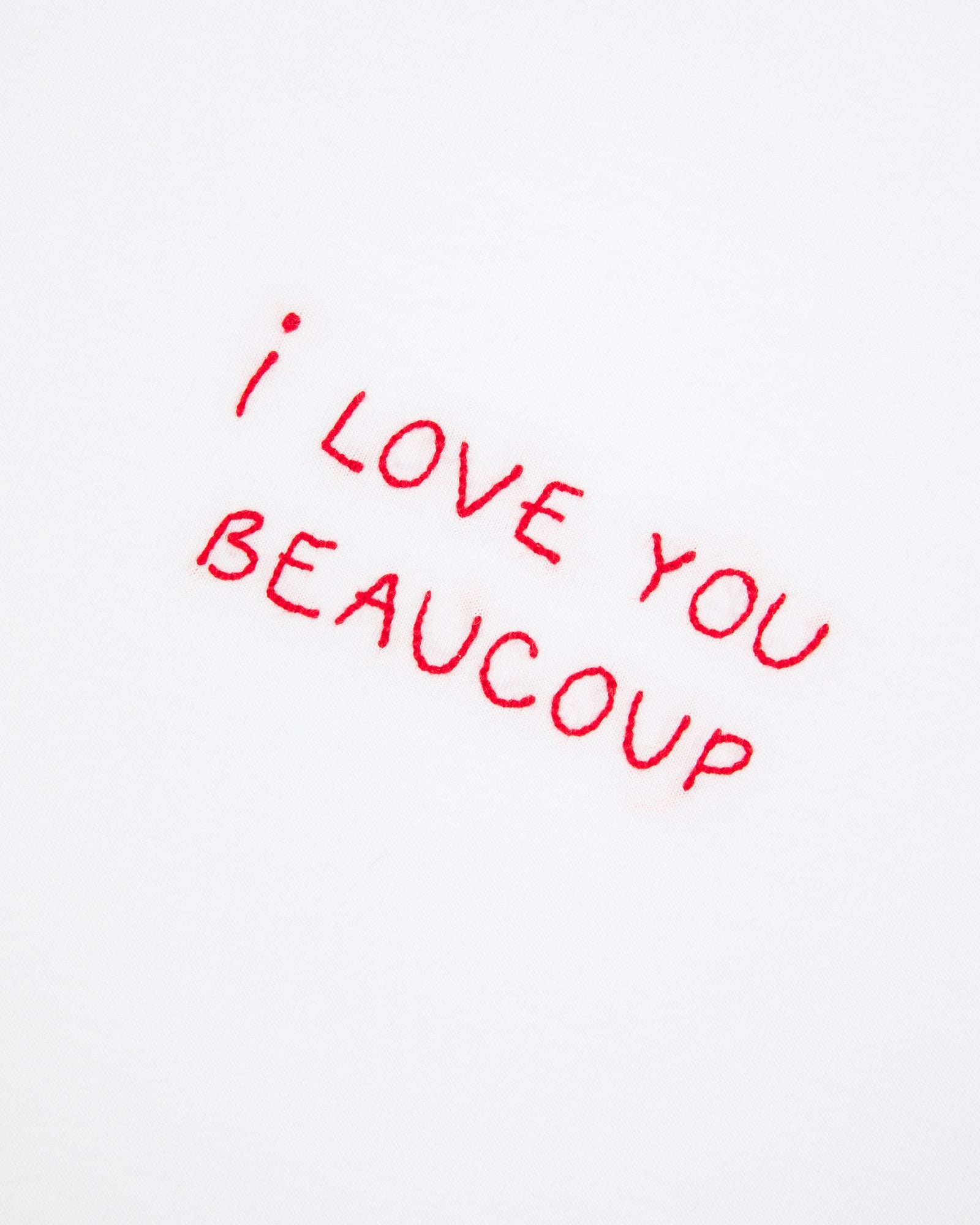 Tee shirt « I love you beaucoup »