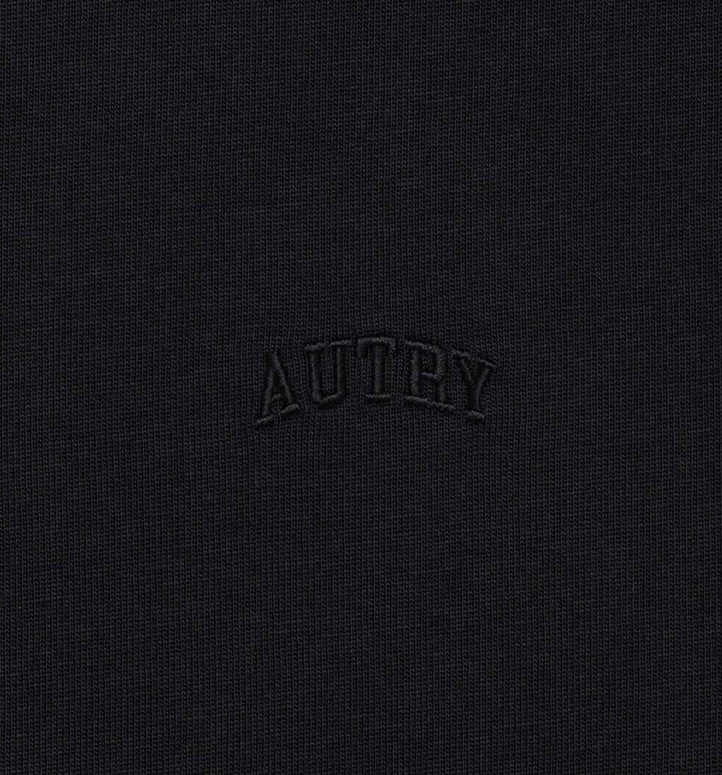 T-shirt boxy avec logo ton sur ton