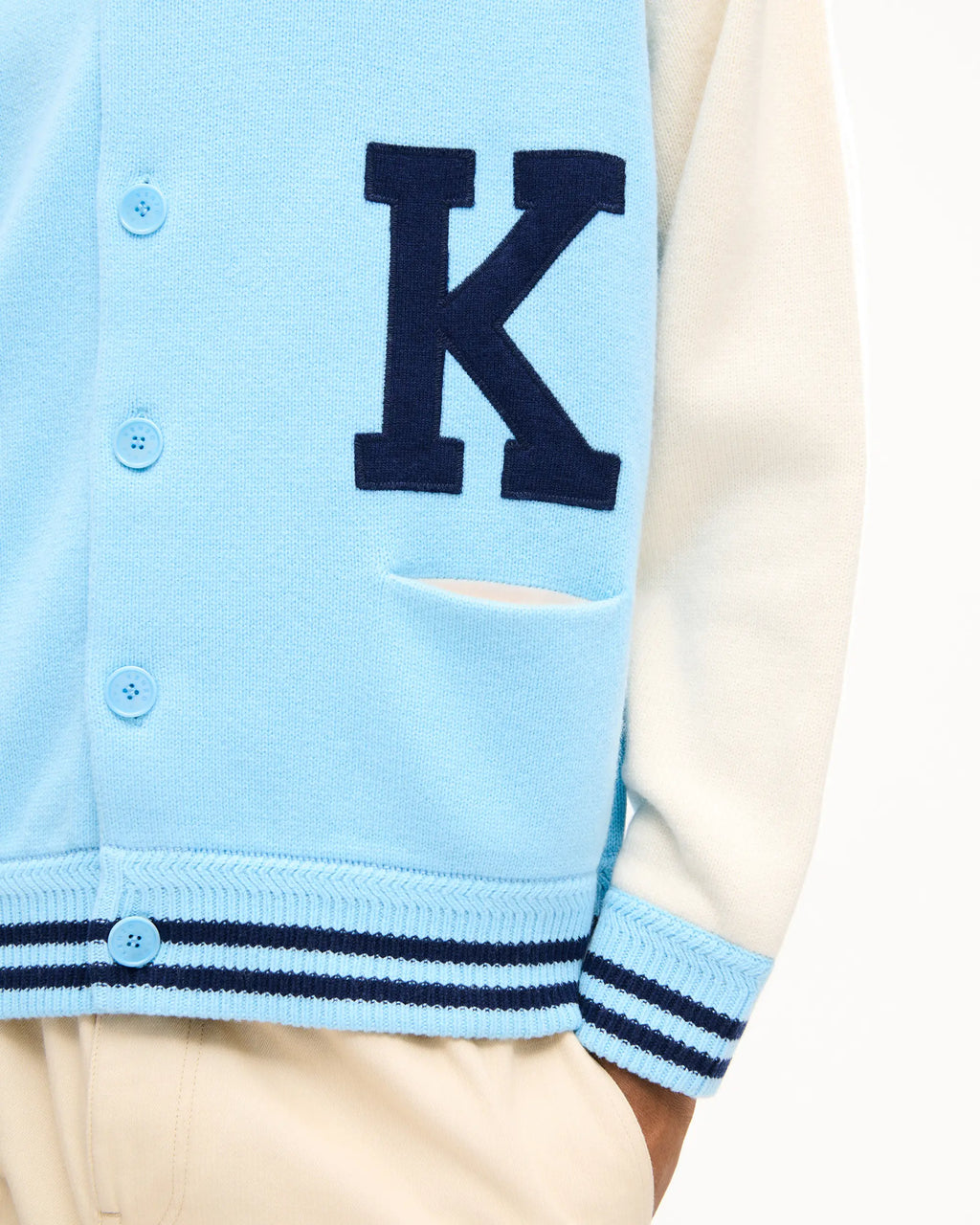 Cardigan Kenzo varsity en laine