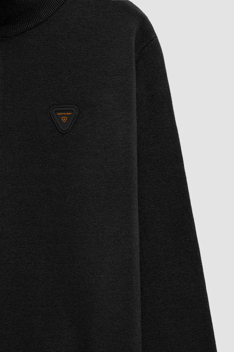 Pull col camionneur Lewis Patch black