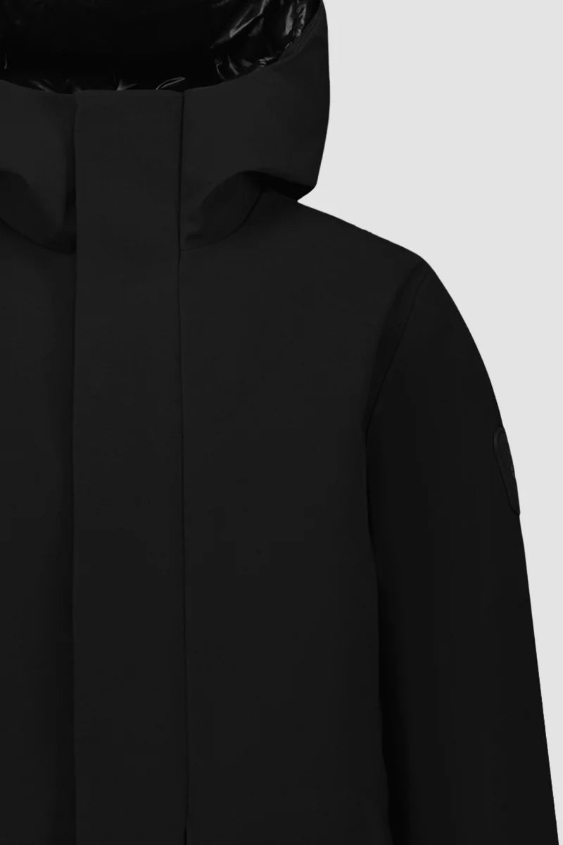 Parka à capuche Vlad Black