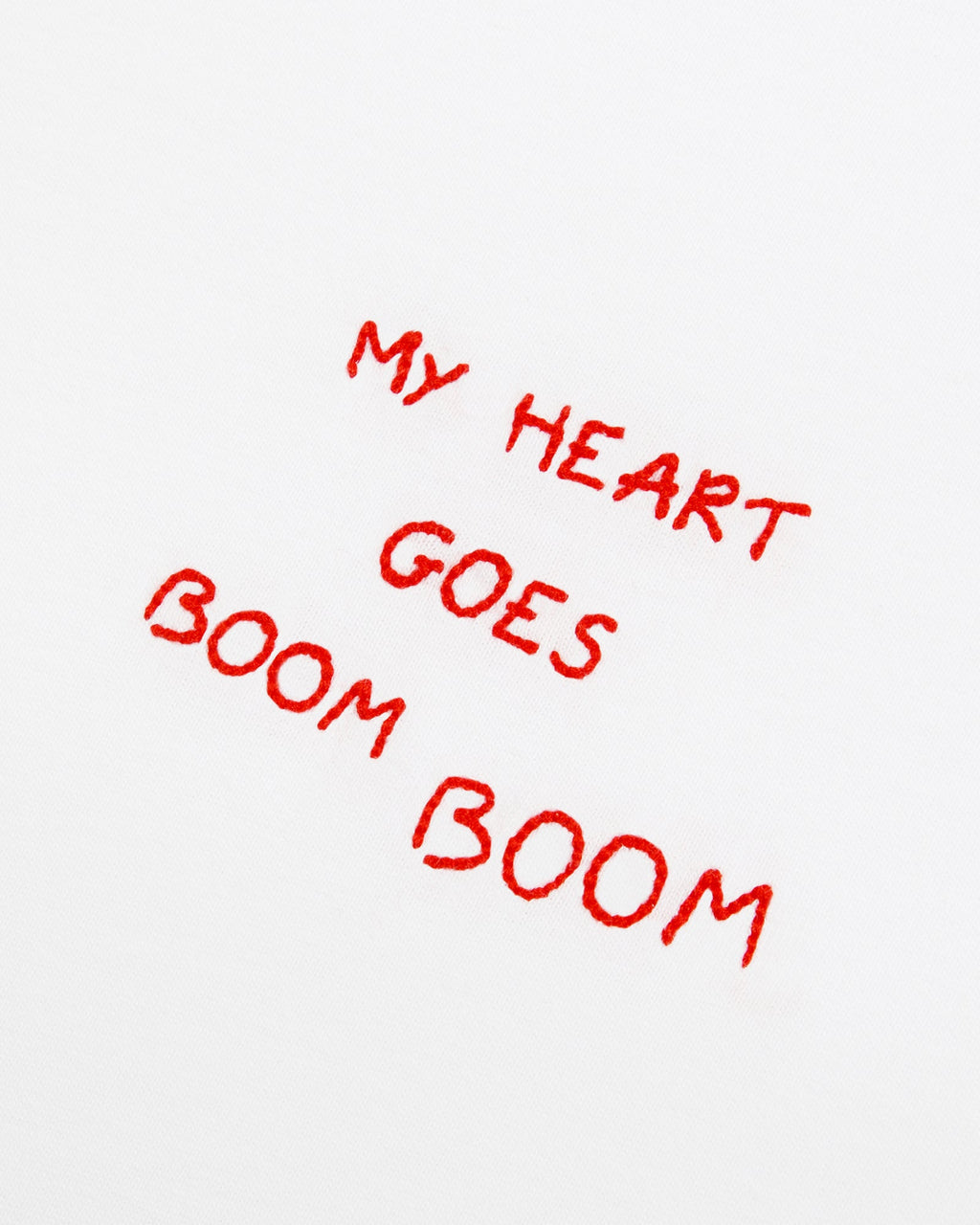 Tee-shirt popincourt « MY HEART GOES BOOM BOOM »