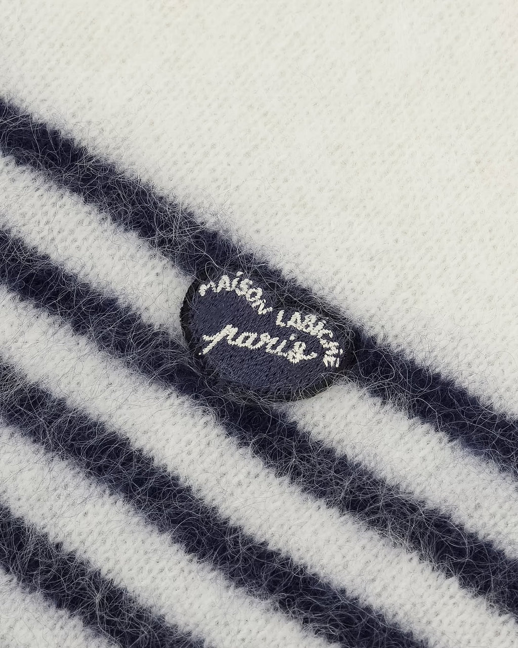 Pull gravilliers patch cœur, laine et cachemire