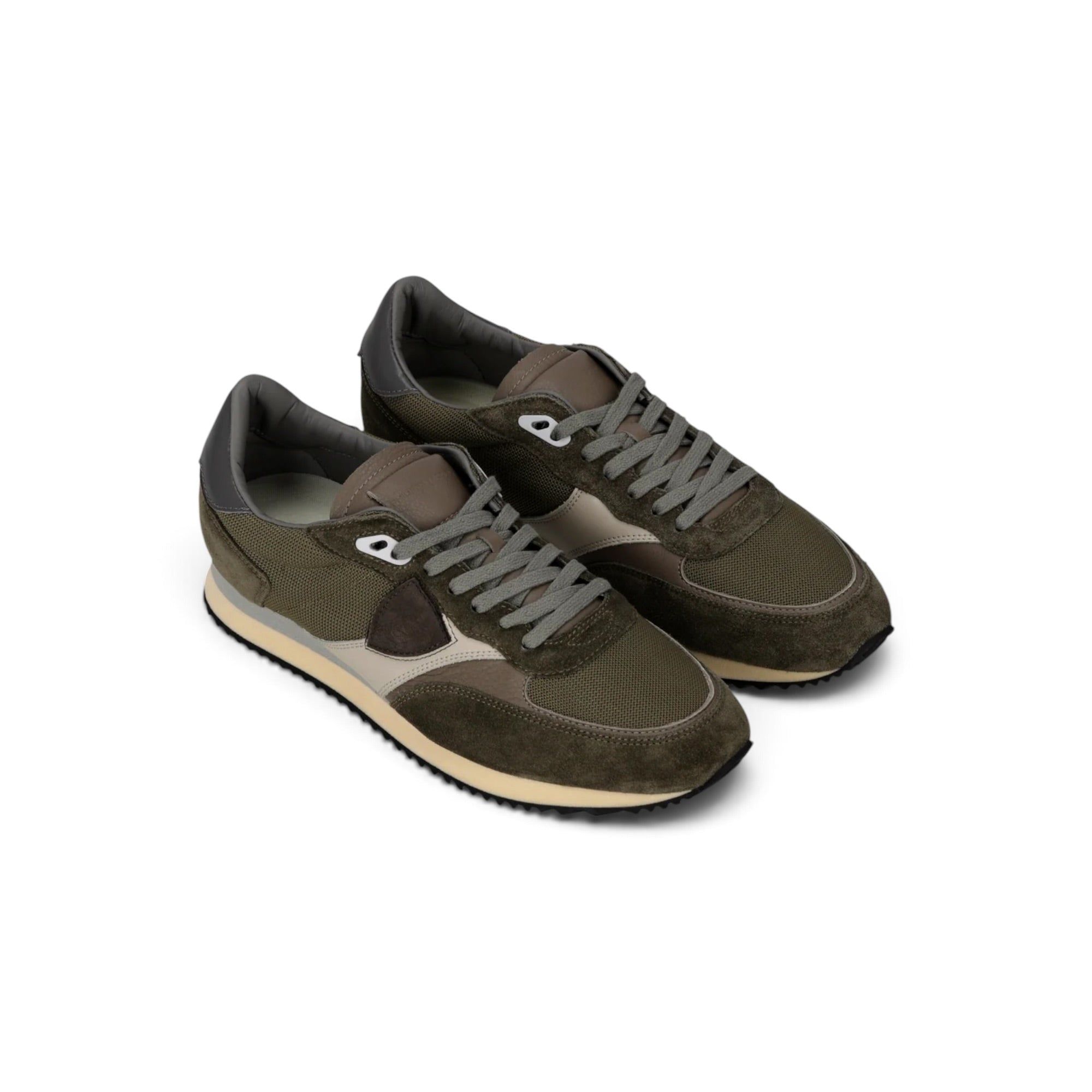 Baskets Blville Homme, Vert Militaire Boue