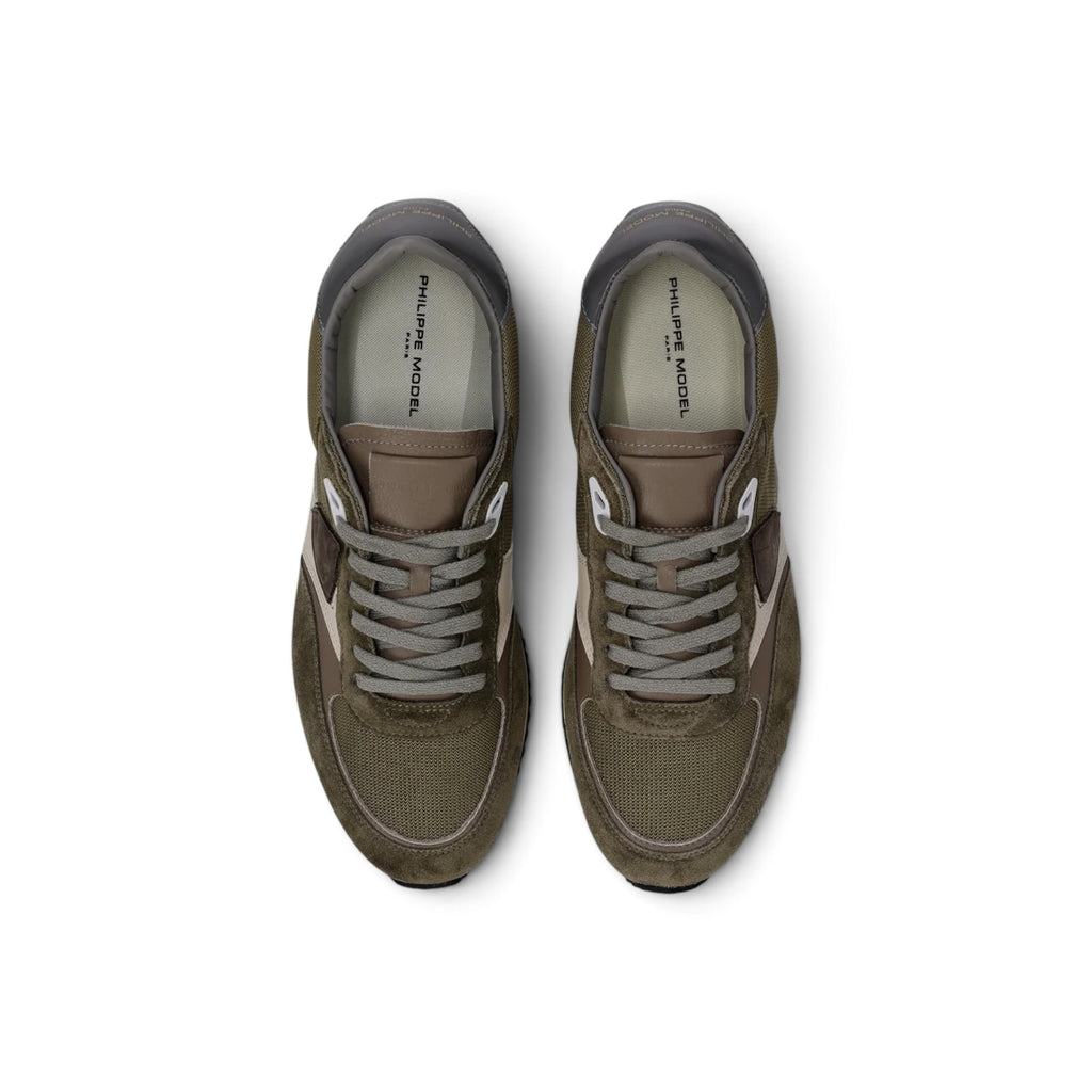 Baskets Blville Homme, Vert Militaire Boue