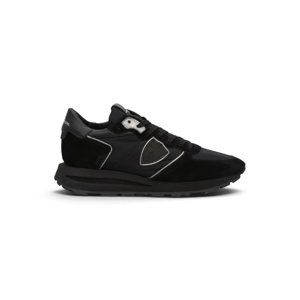 Baskets Tropez Haute Homme, Noir Gris Anthracite