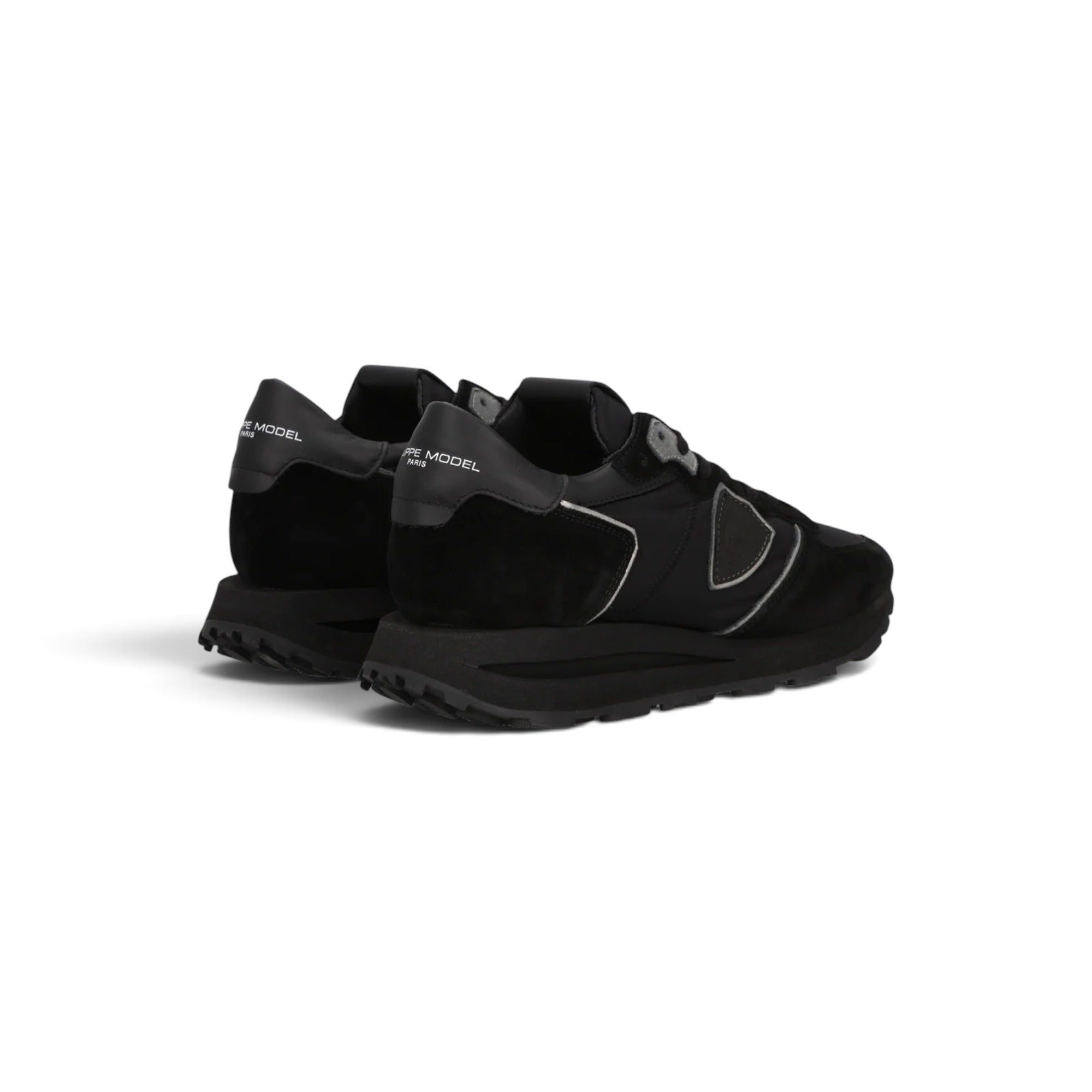 Baskets Tropez Haute Homme, Noir Gris Anthracite