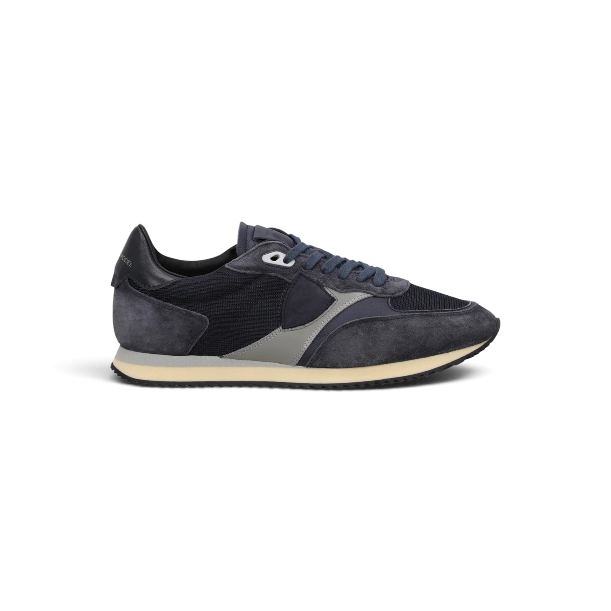 Baskets Blville Homme, Bleu Gris