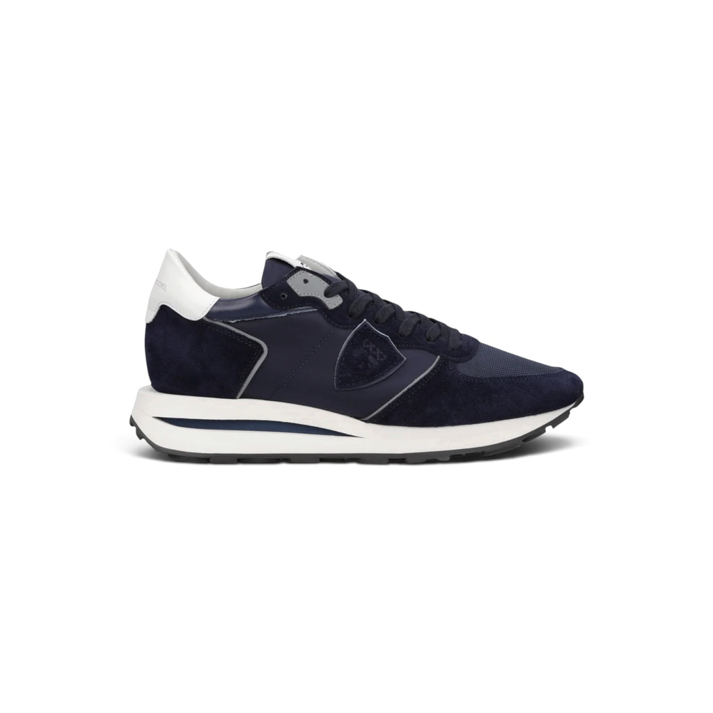 Baskets Tropez Haute Homme, Bleu