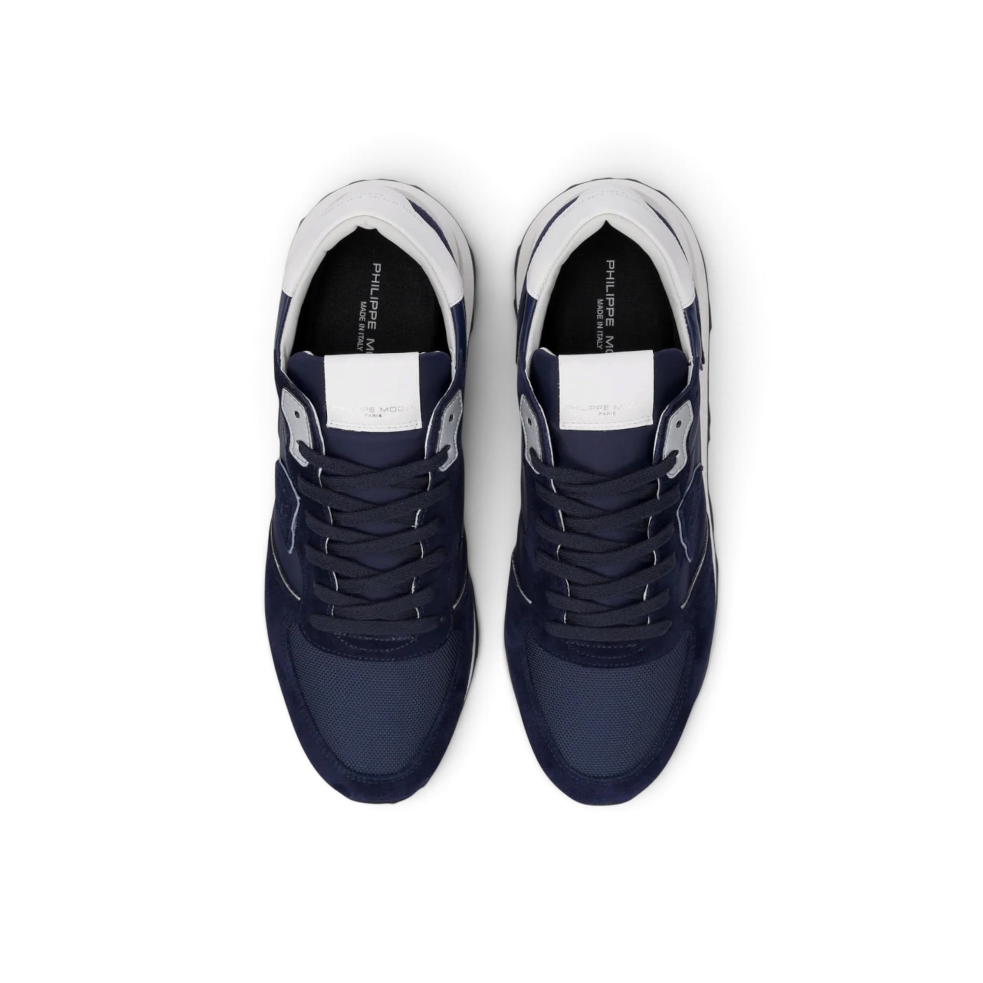 Baskets Tropez Haute Homme, Bleu