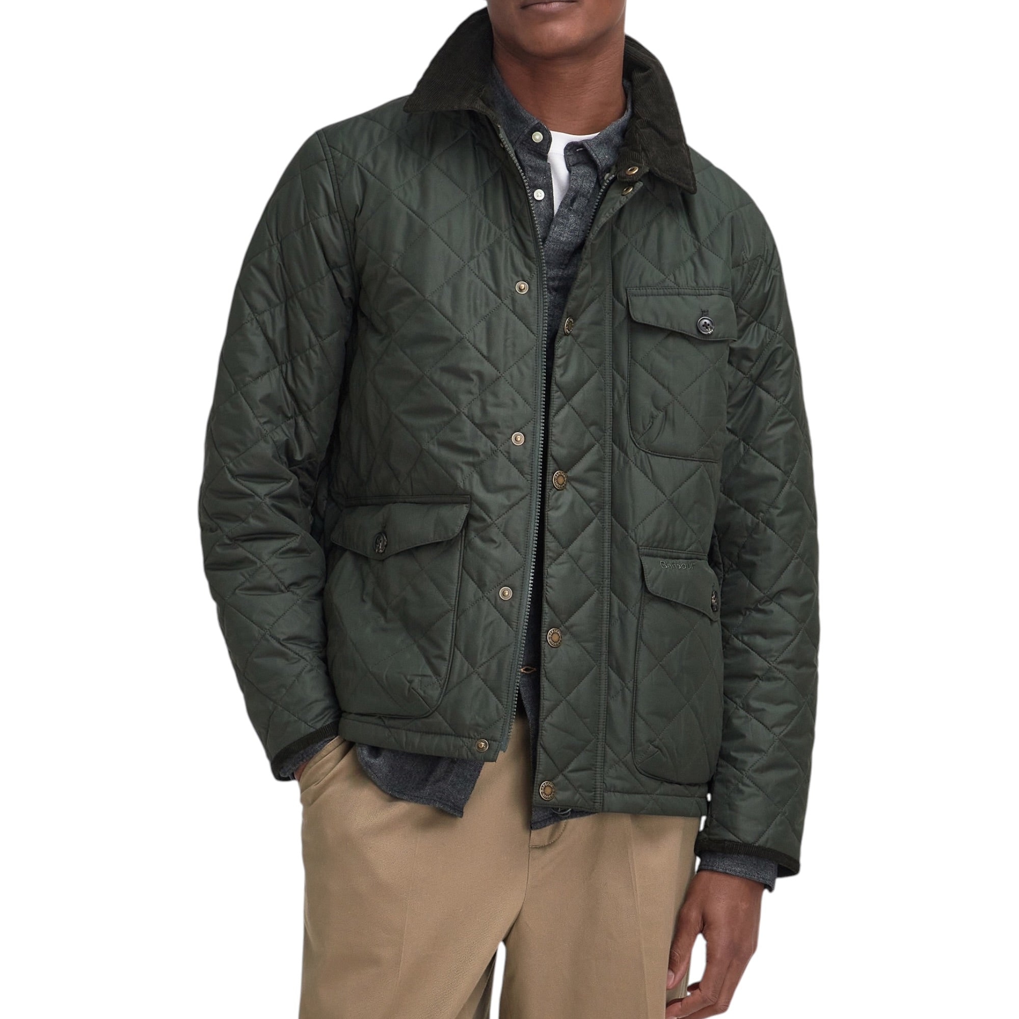 Veste droite matelassée