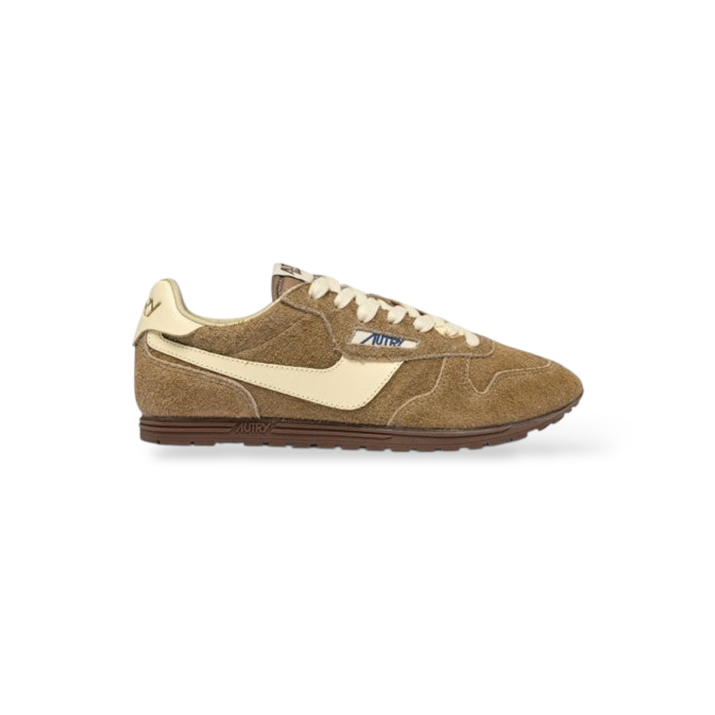 Baskets Windspin en daim sable