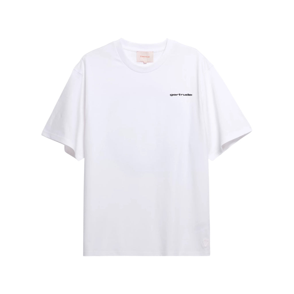 T-shirt Print Leonce Cypher Mixte Blanc