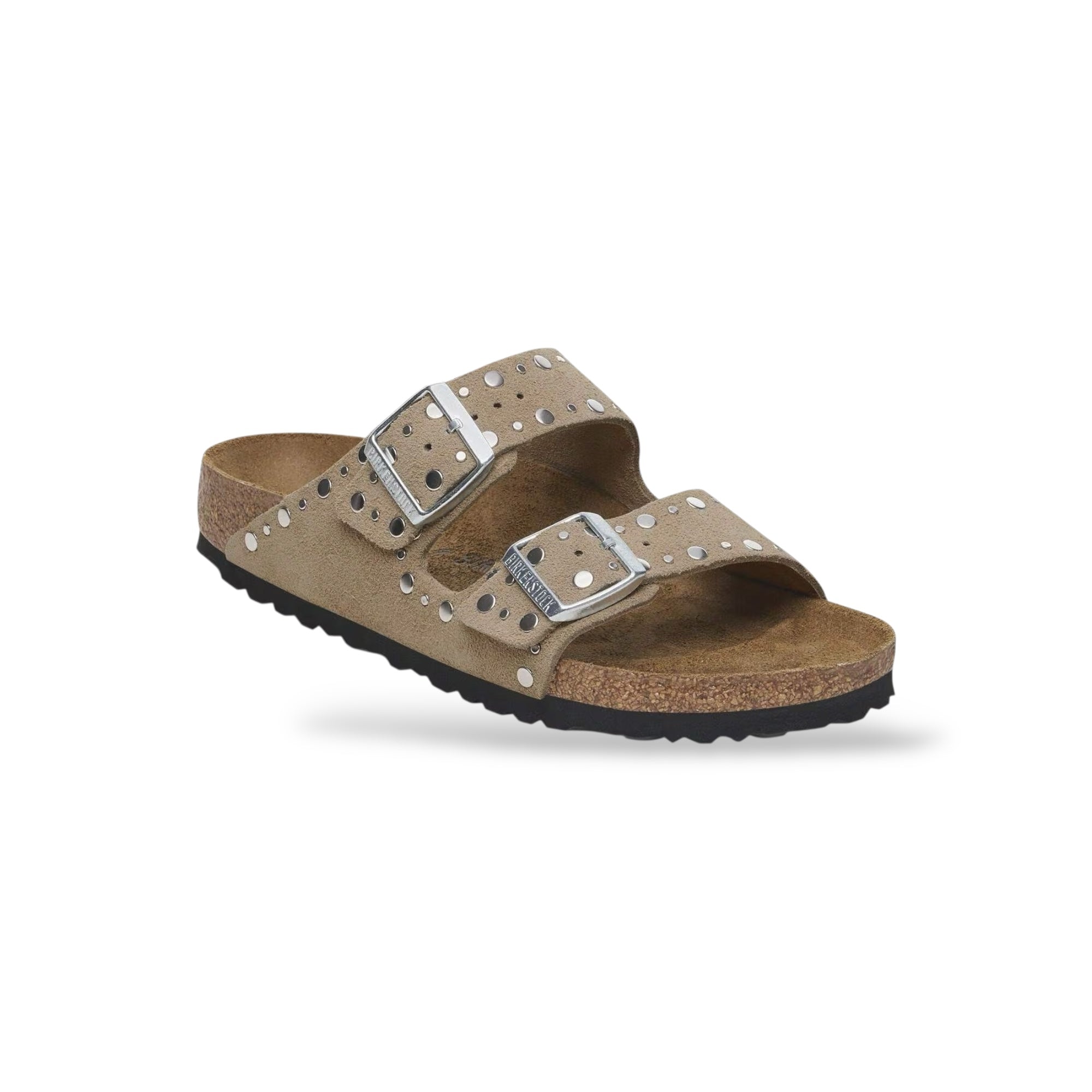 Arizona rivet suède en taupe