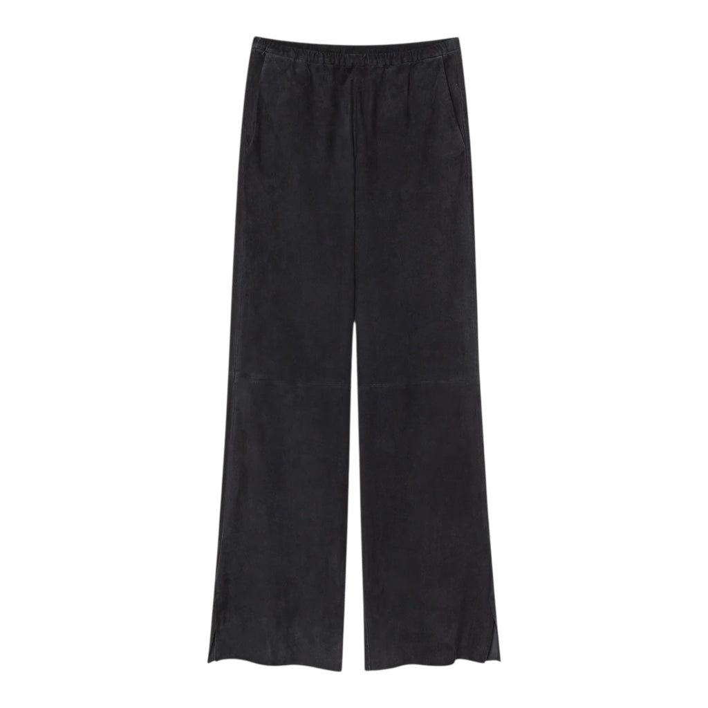 Pantalon en daim avec élastique notte