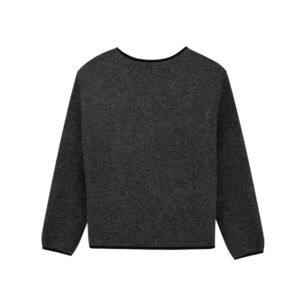 Cardigan barroux patch coeur, laine