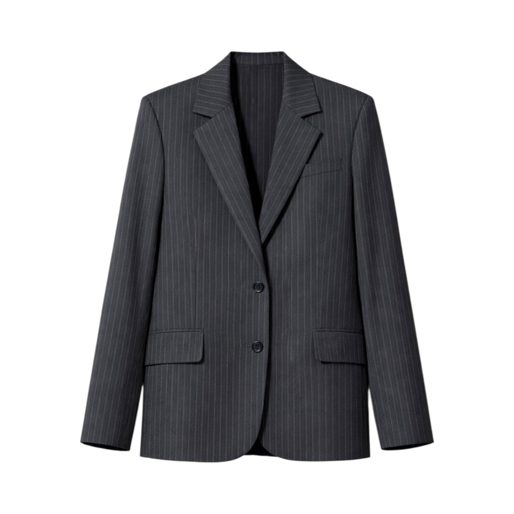 Veste de tailleur à rayures