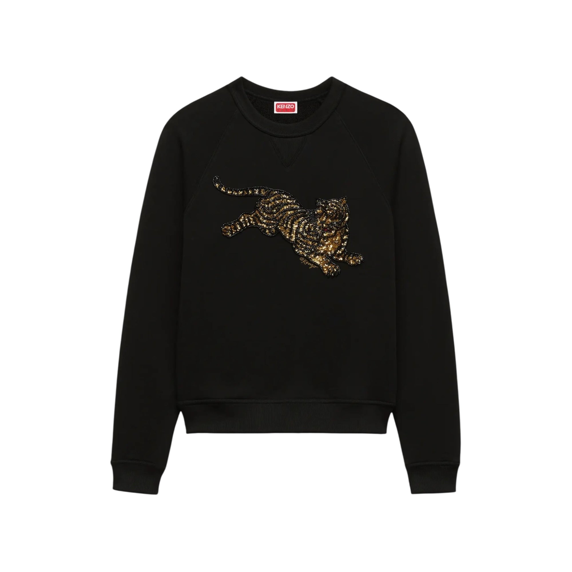 Sweatshirt brodé Kenzo Jumping tiger