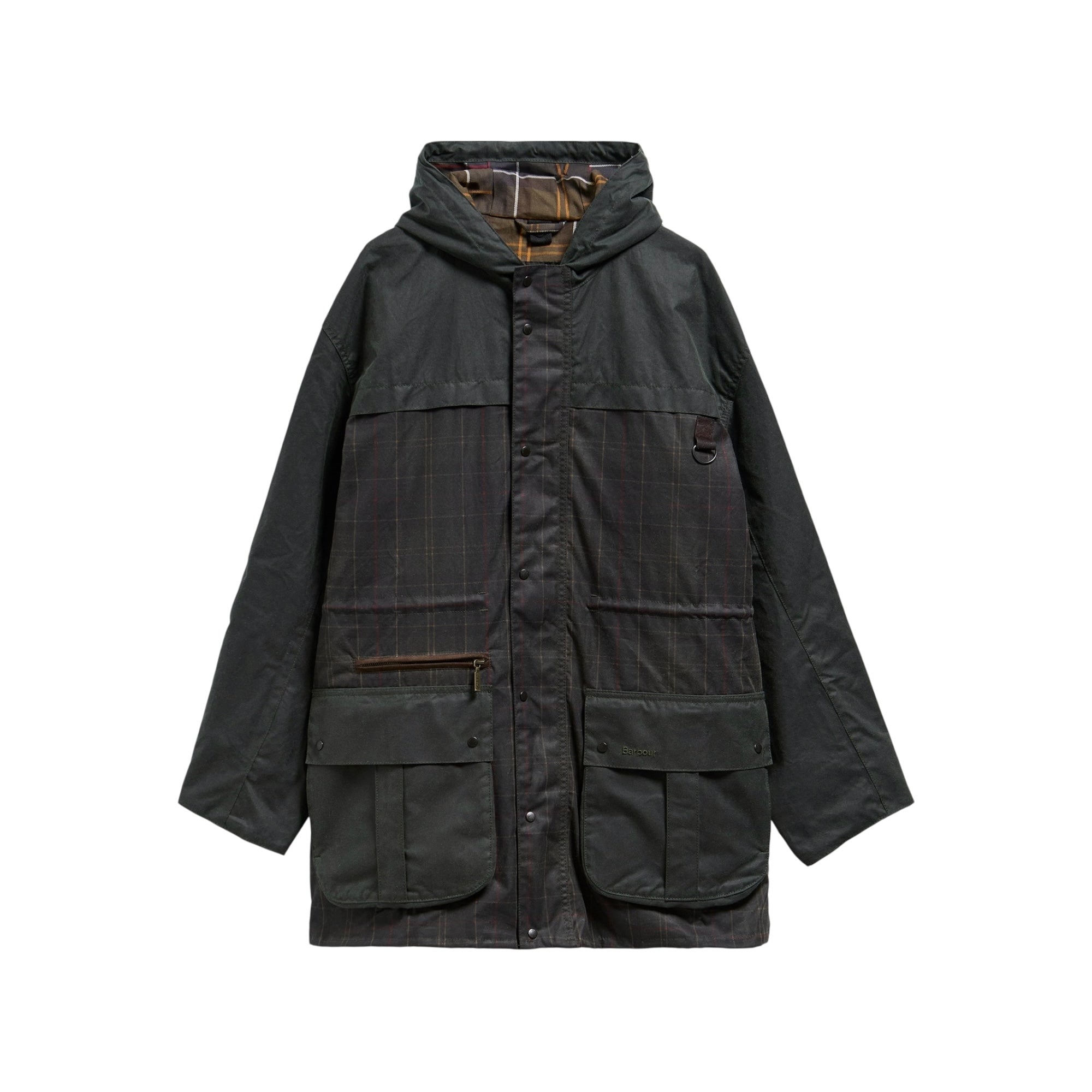 Veste huilée Icône Tartan Durham