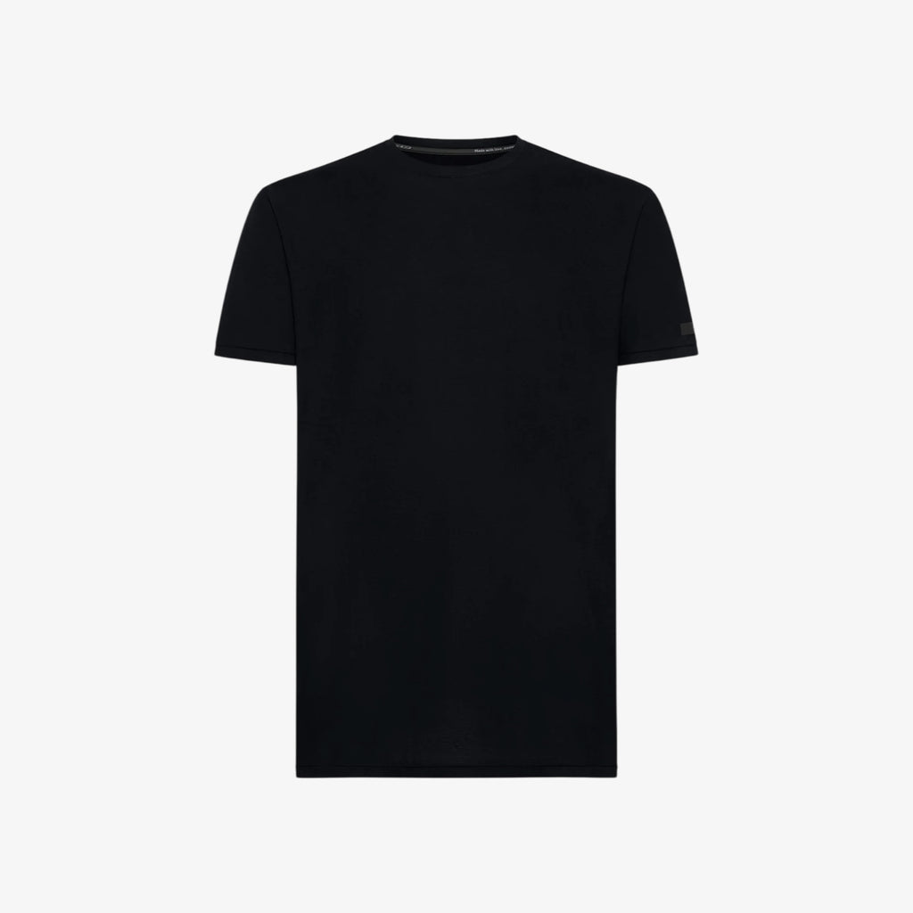 T-shirt crepe bleu marine