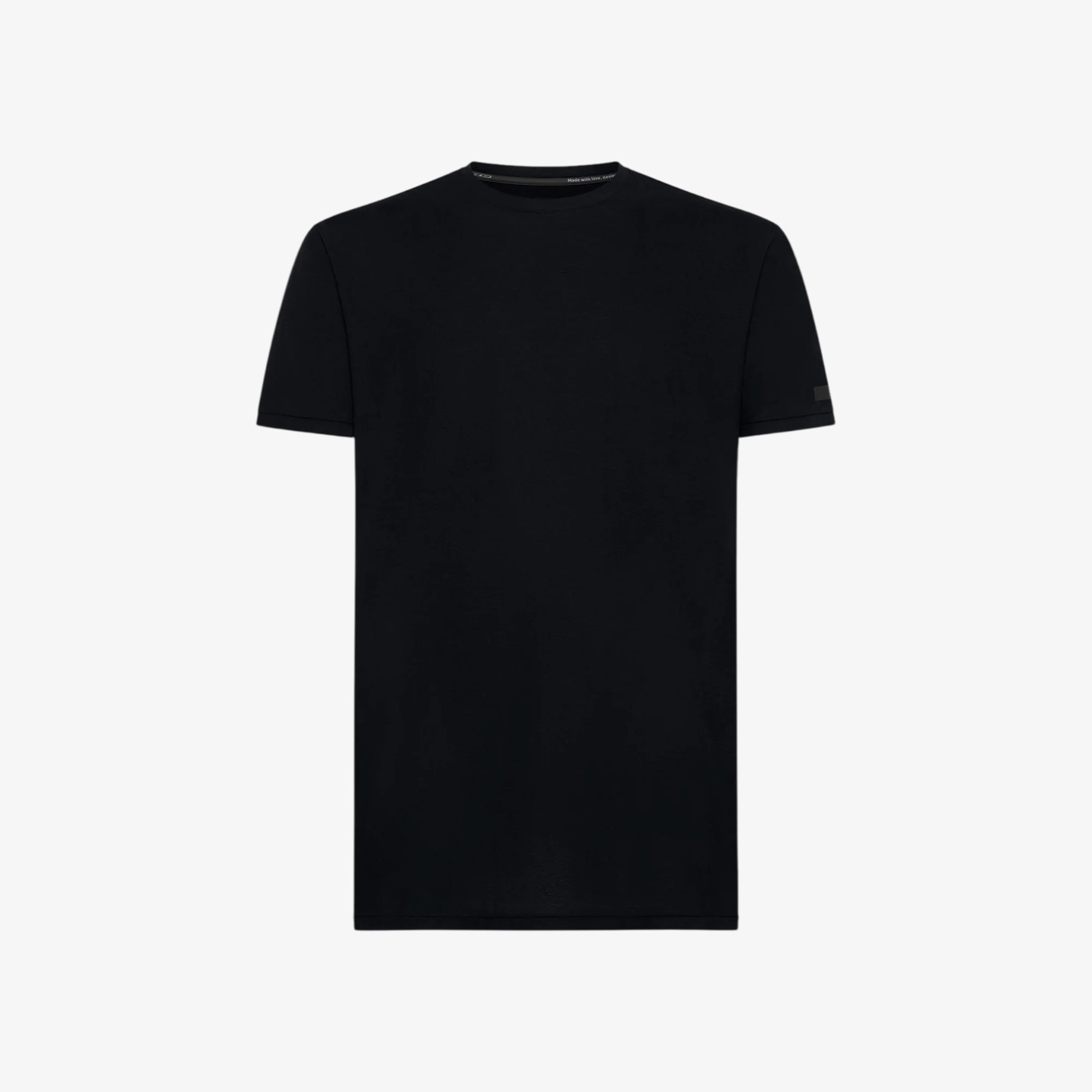 T-shirt crepe bleu marine
