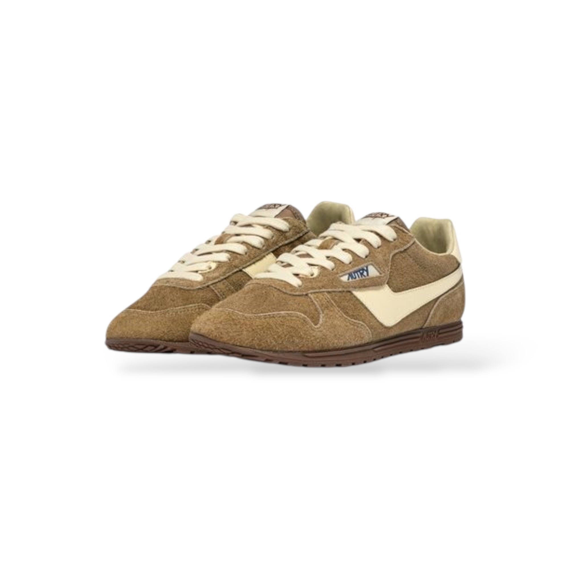 Baskets Windspin en daim sable