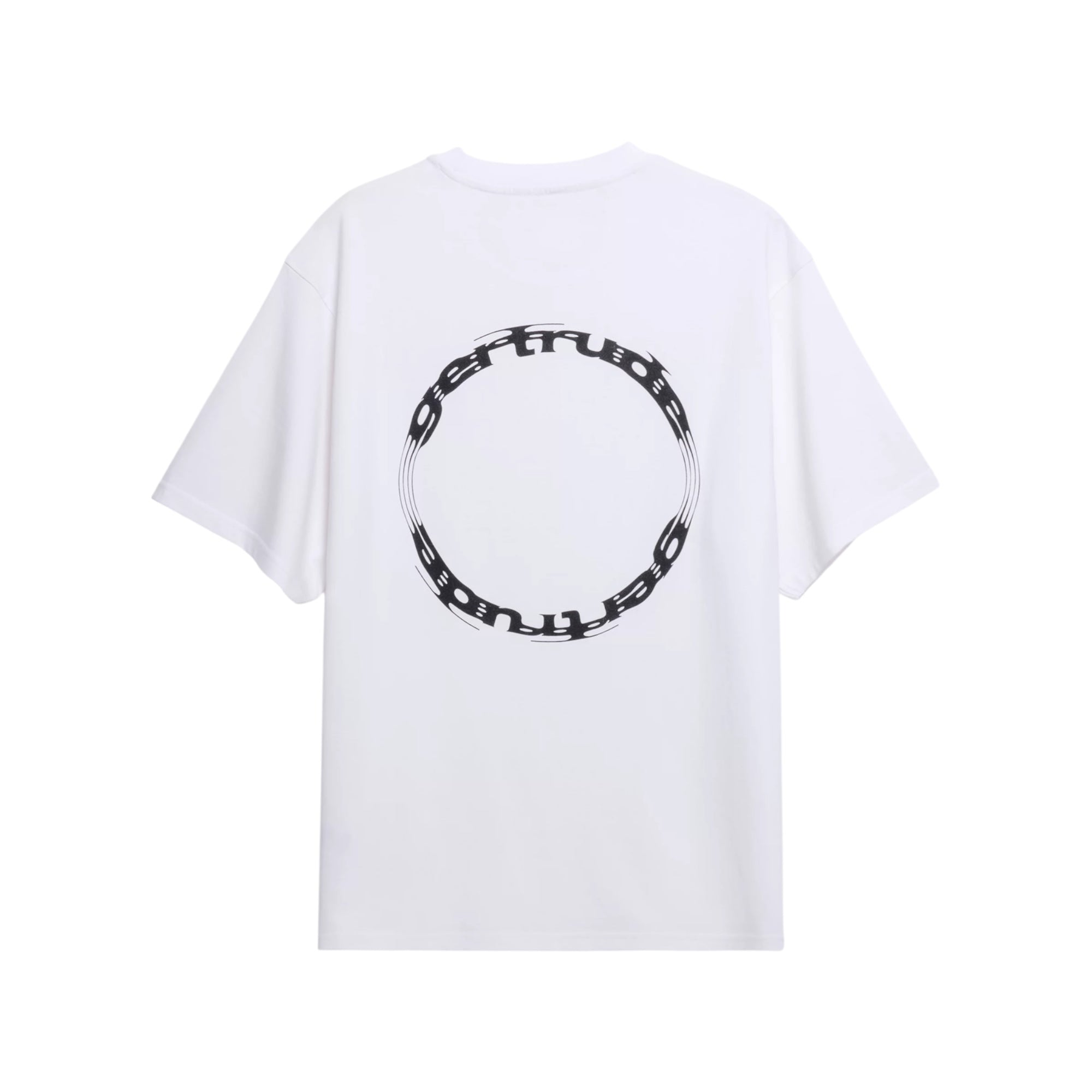 T-shirt Print Leonce Cypher Mixte Blanc