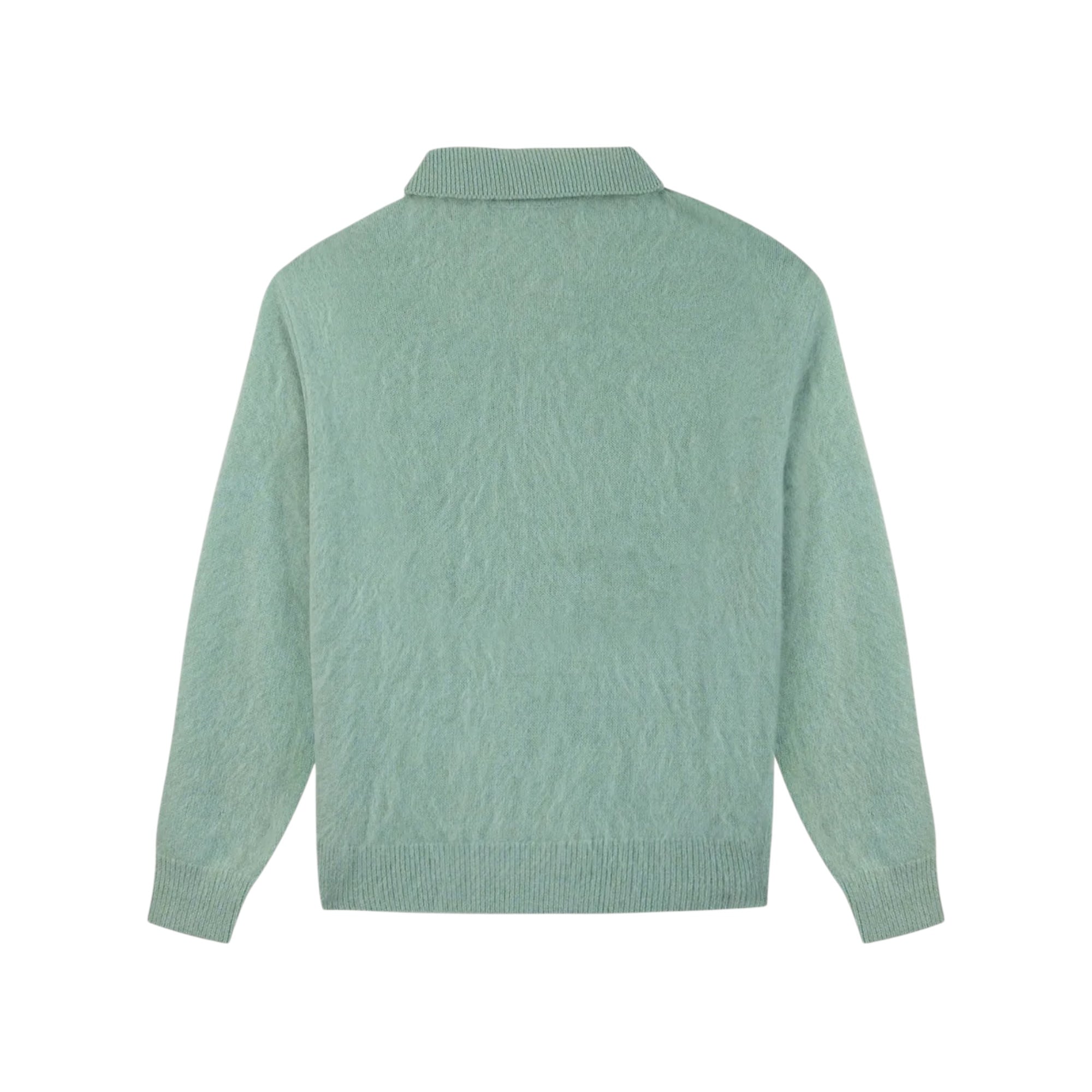 Pull polo Brazza patch cœur, laine et cachemire