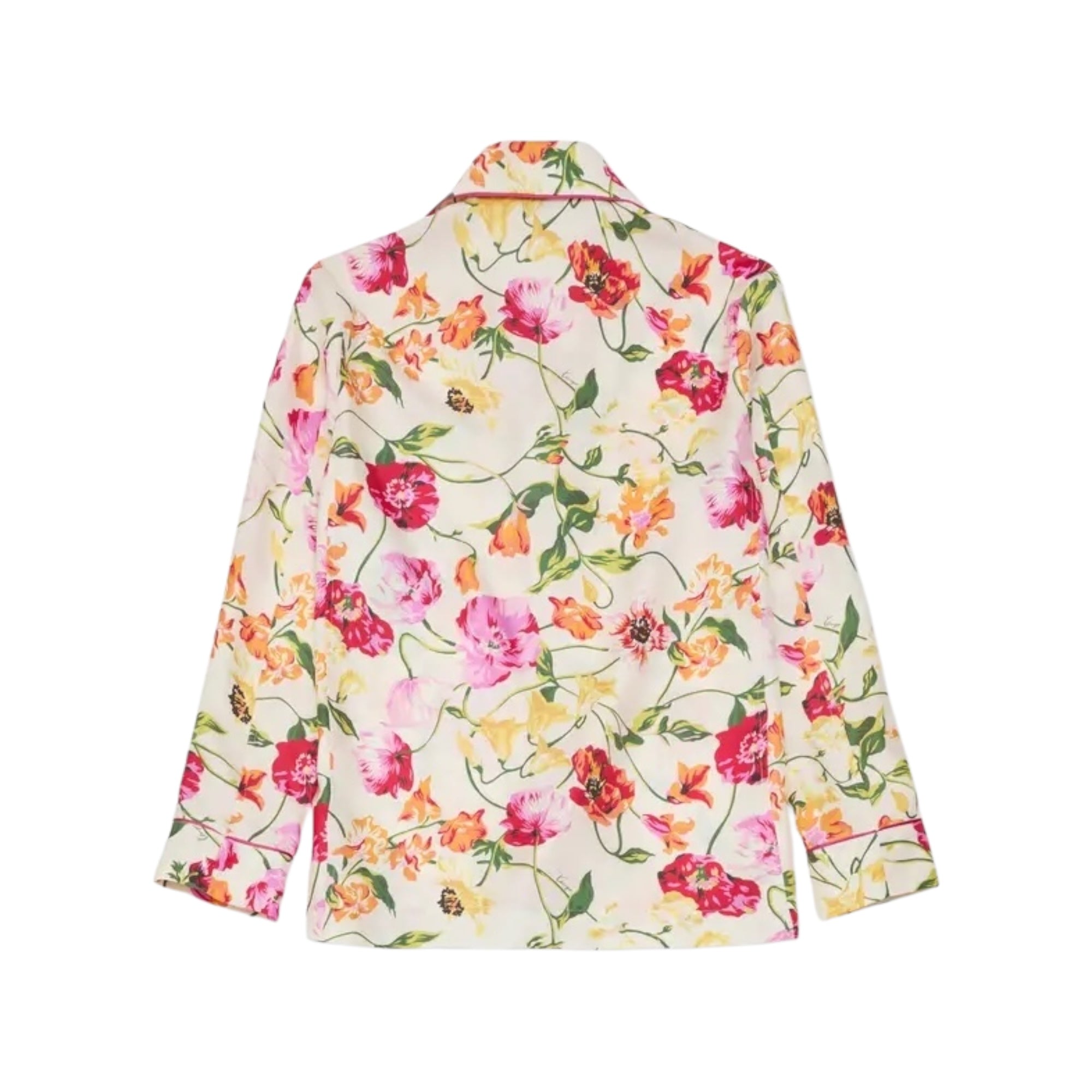 Chemise Wildflower en soie