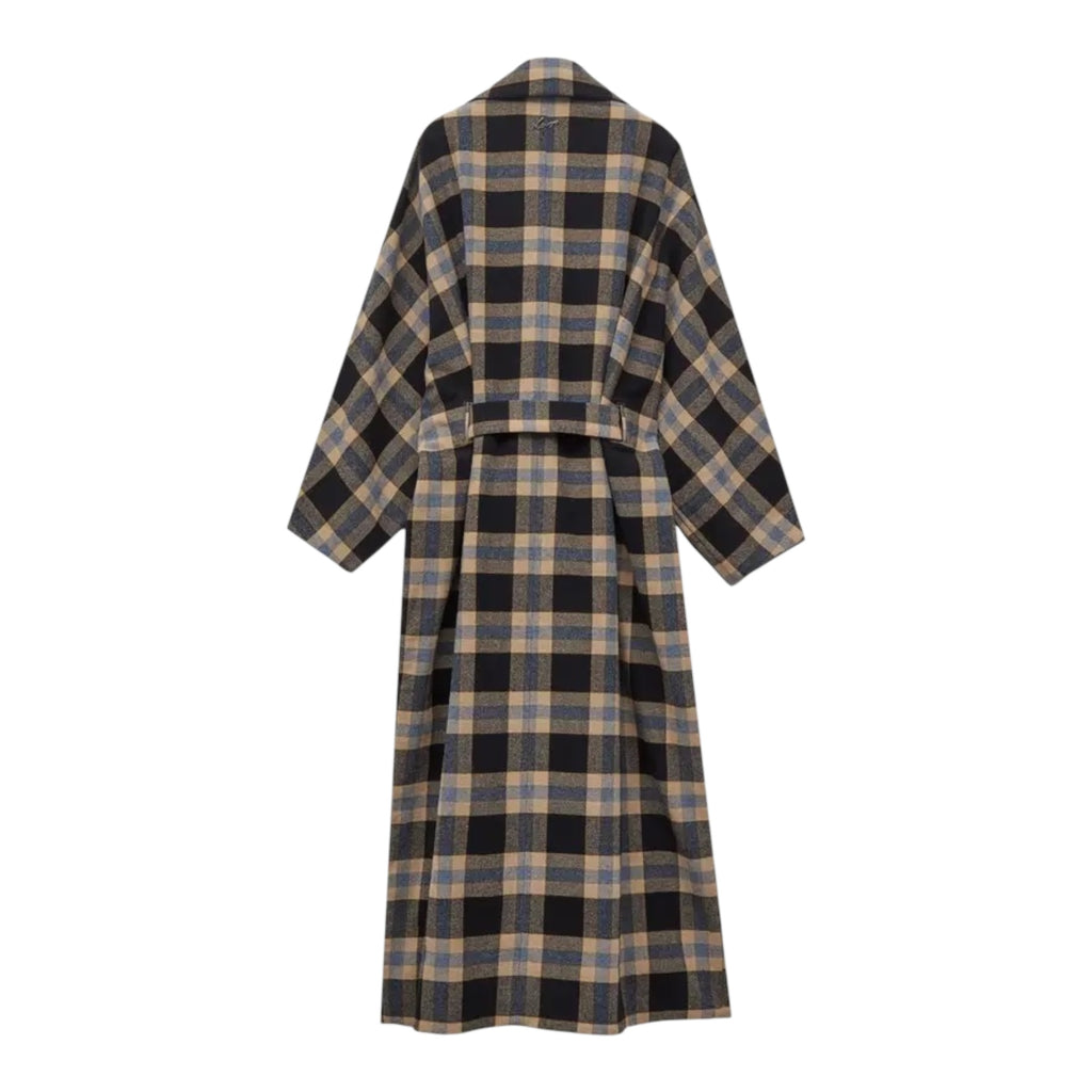 Manteau unisexe à col châle oversize