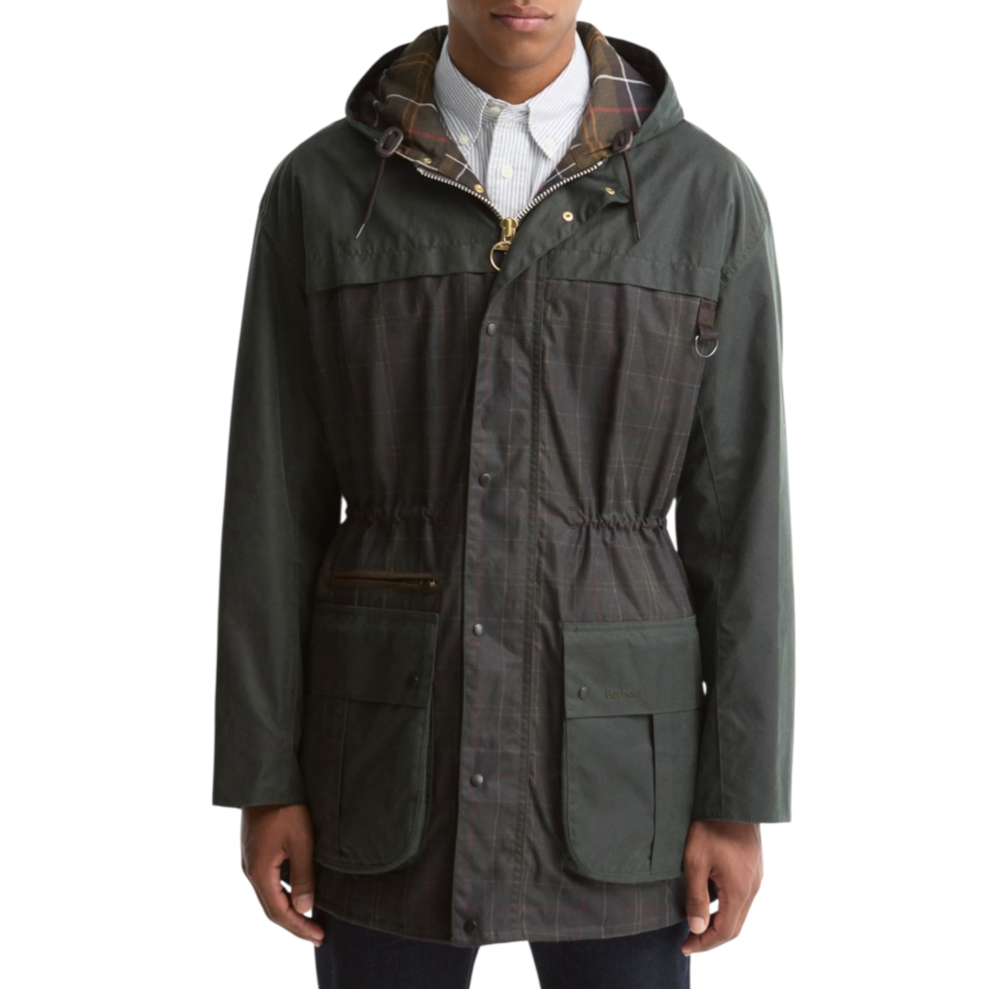 Veste huilée Icône Tartan Durham