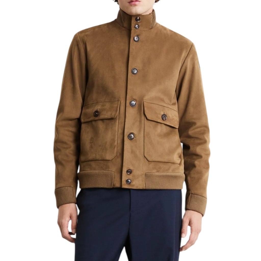 Veste RRD en éco-suède effet nubuck