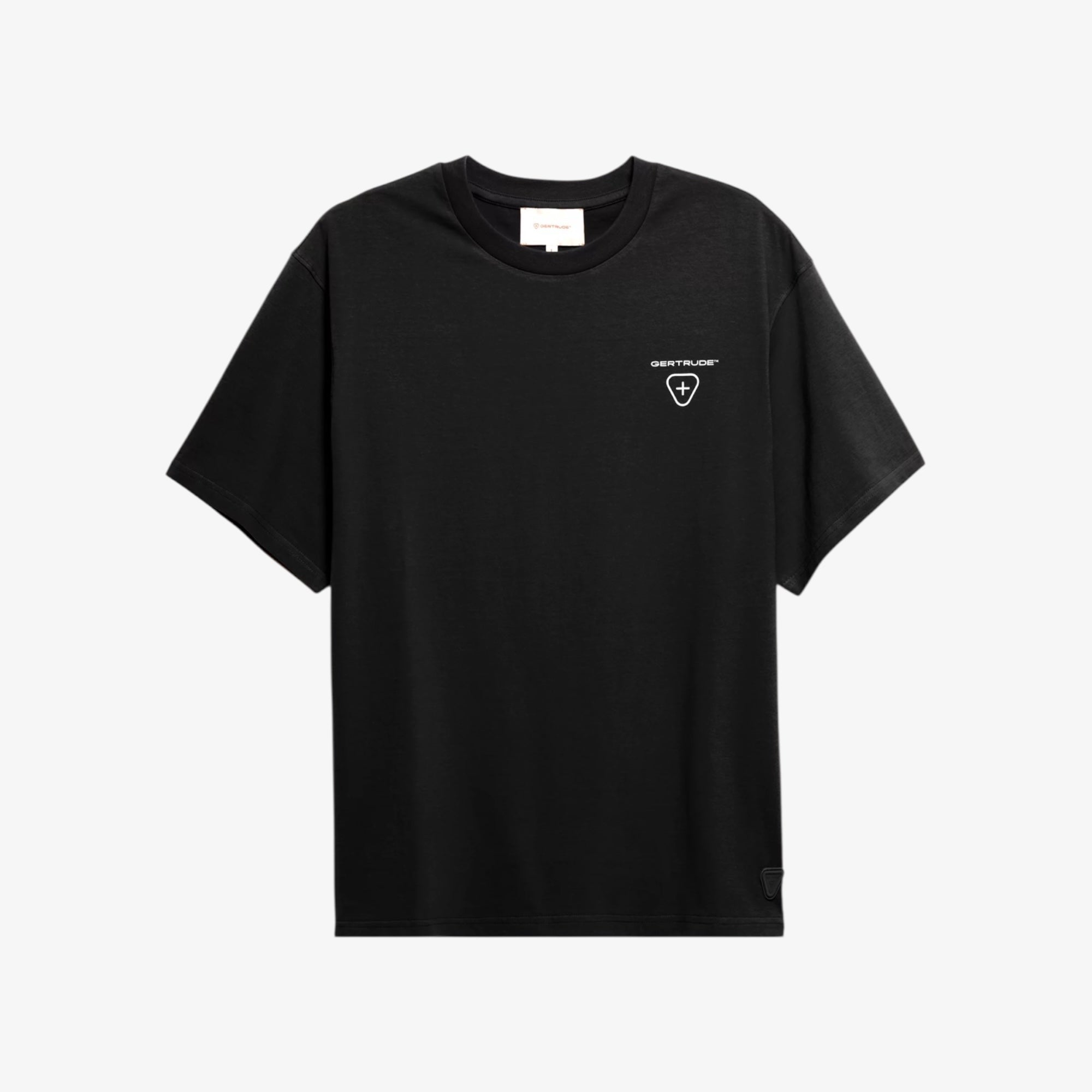 T-shirt Print Leonce Fluidity Mixte Noir