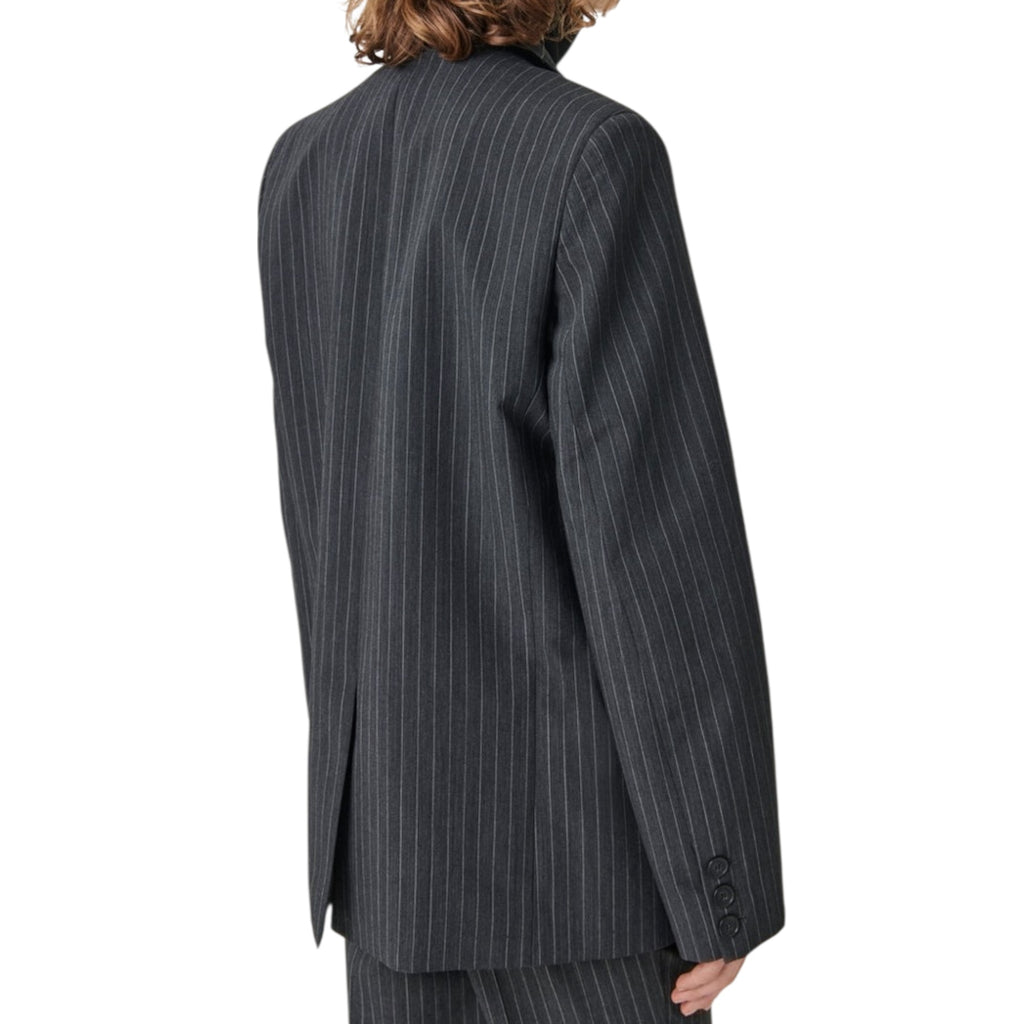 Veste de tailleur à rayures