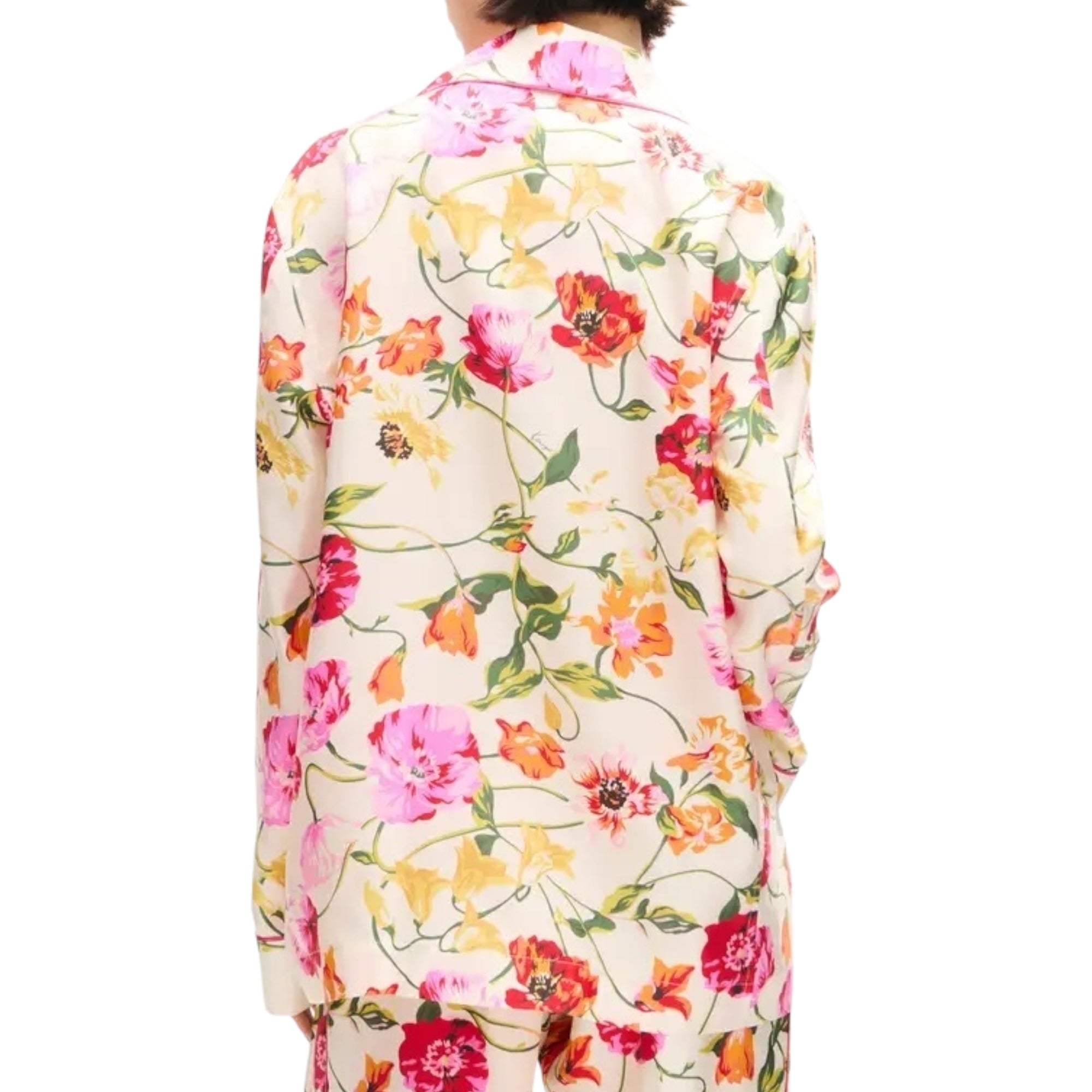 Chemise Wildflower en soie