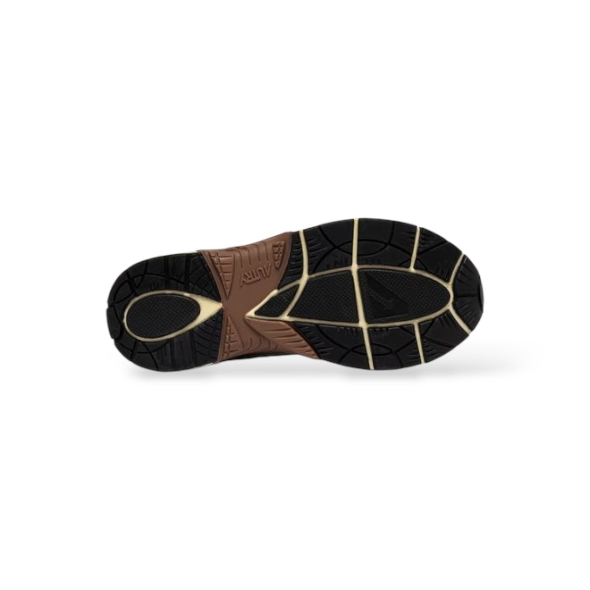 Baskets Hyperway en cuir synthétique argent mesh et daim