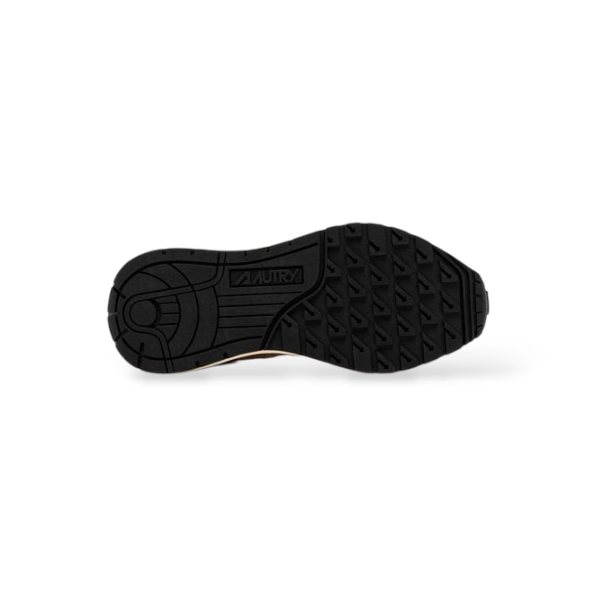 Baskets Reelwind en mesh, daim écru et cuir argent